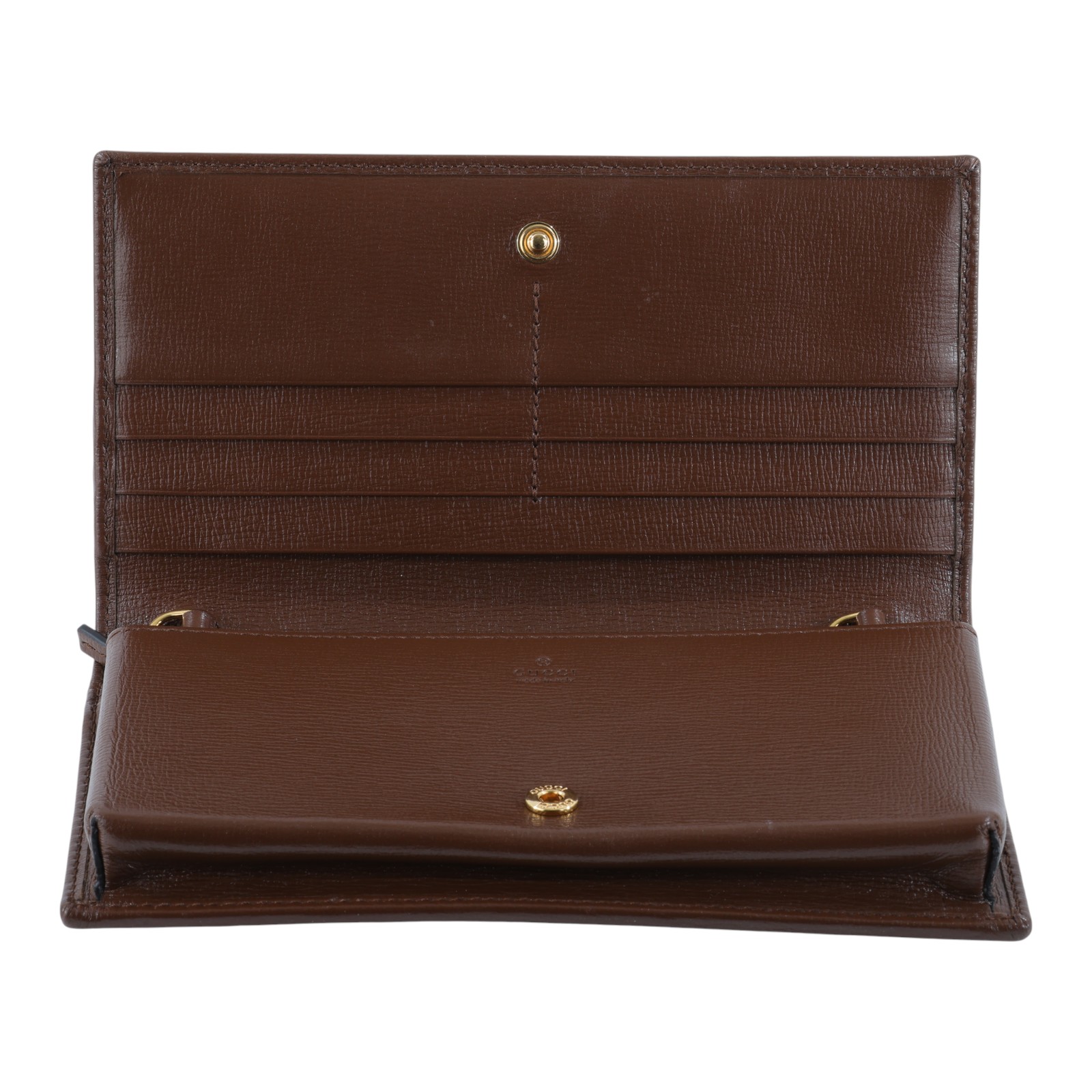 古馳 GUCCI Horsebit 1955 WOC 馬銜釦 金鍊 肩背 斜背 手拿包 621892 92TCG 咖原花1955 WOC 原廠盒子/防塵袋