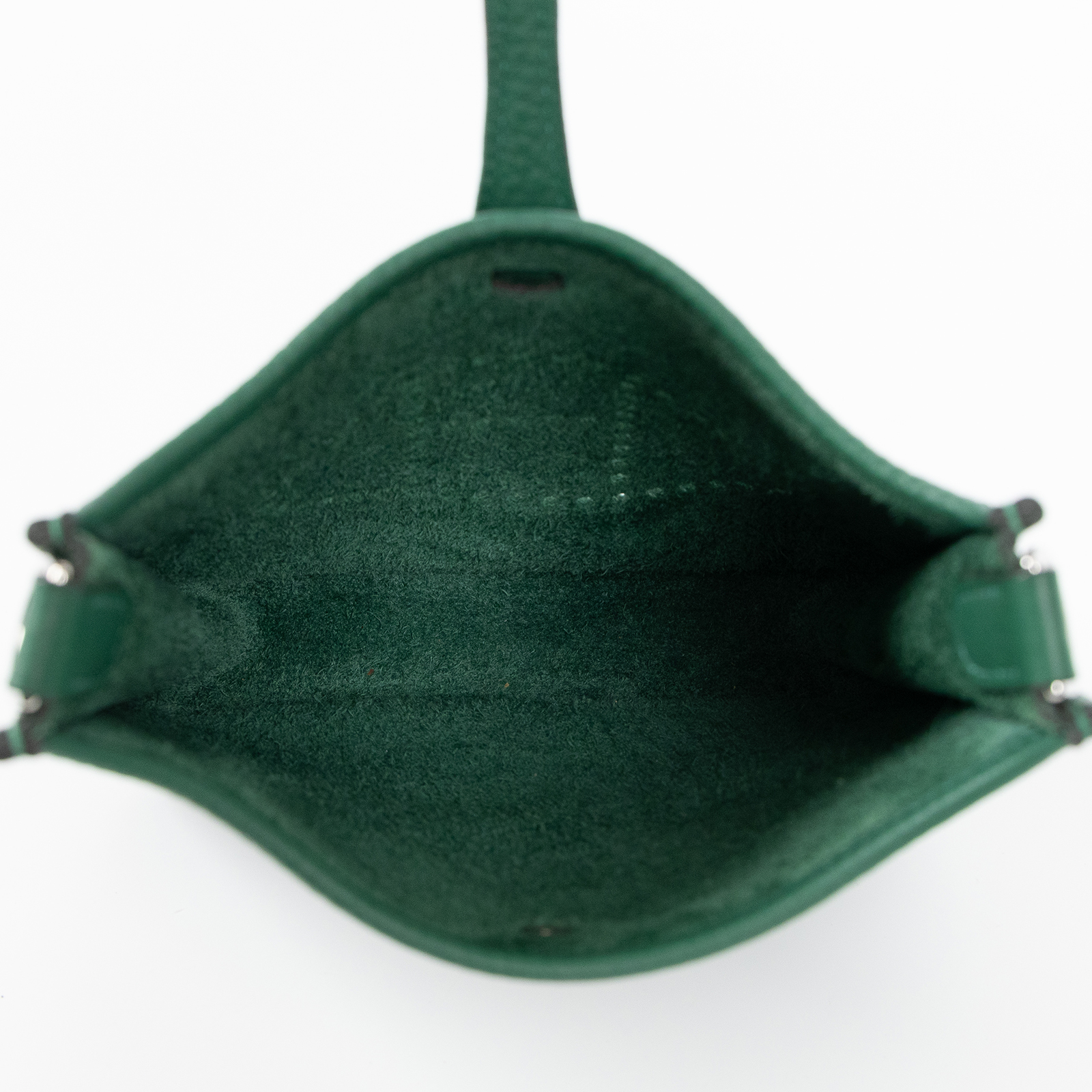 愛馬仕 Hermes Evelyne Bag Mini 伊芙琳包 Evelyne 16 EV16 W MP 009 W刻 綠EVELYNE MINI 背帶