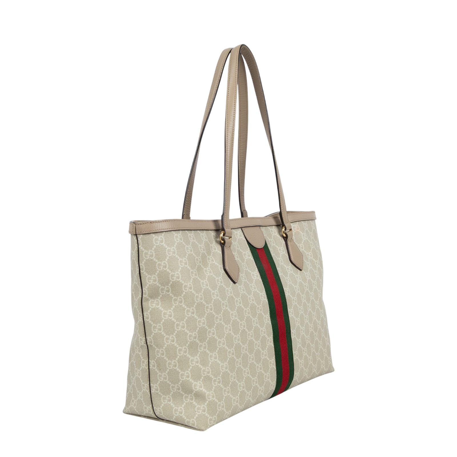 古馳 GUCCI Ophidia 手提袋 中型 631685 UULAG 奶茶OPHDIA托特包 防塵袋