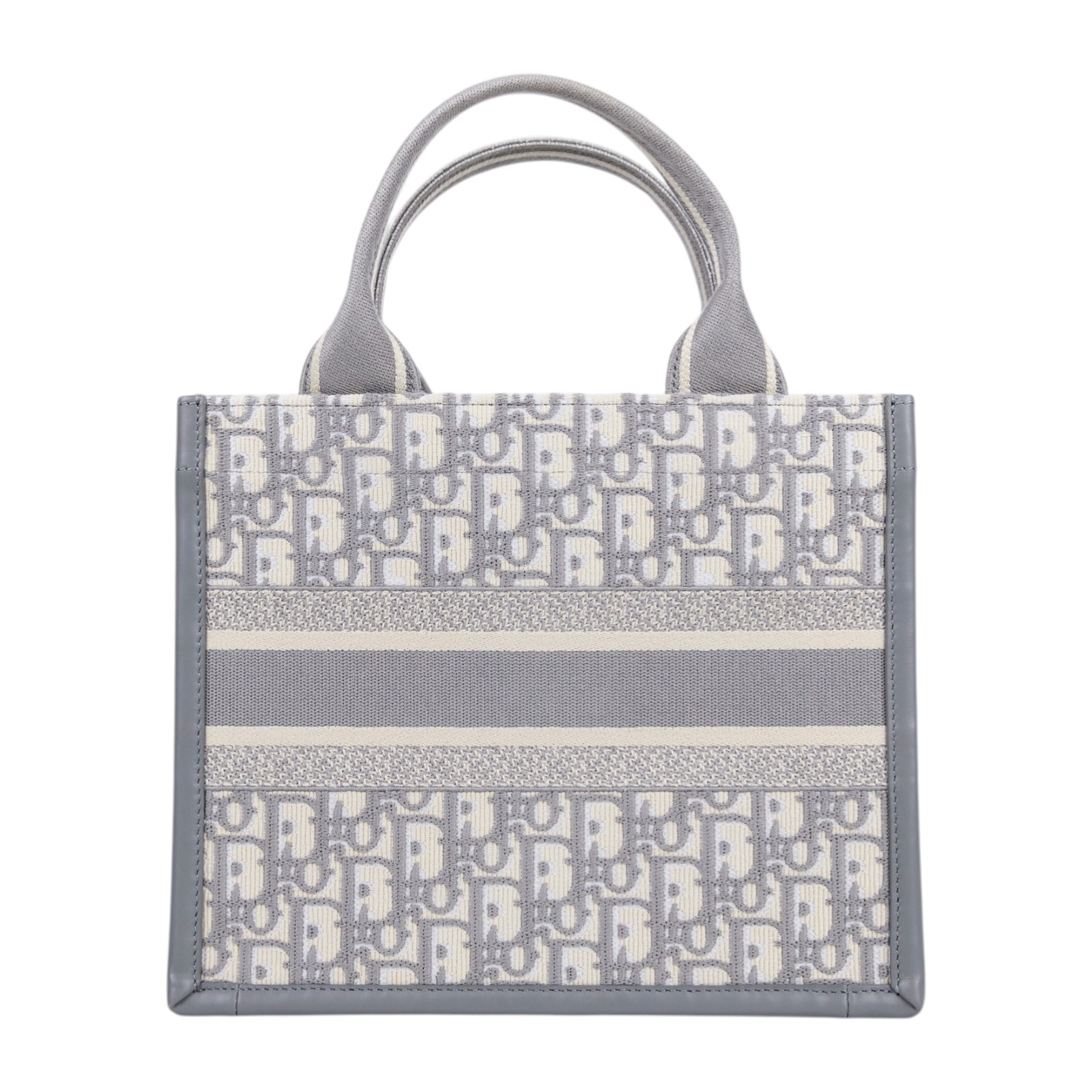 迪奧 CHRISTIAN DIOR Book Tote 中型 托特包 M1324CZBB 灰色新款BOOKTOTE 中號 背帶