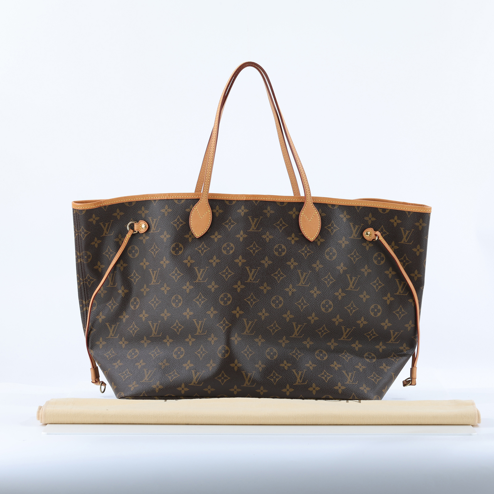路易威登 LOUIS VUITTON Neverfull GM 托特包 經典帆布 M40157 原花 NEVERFULL GM 防塵袋