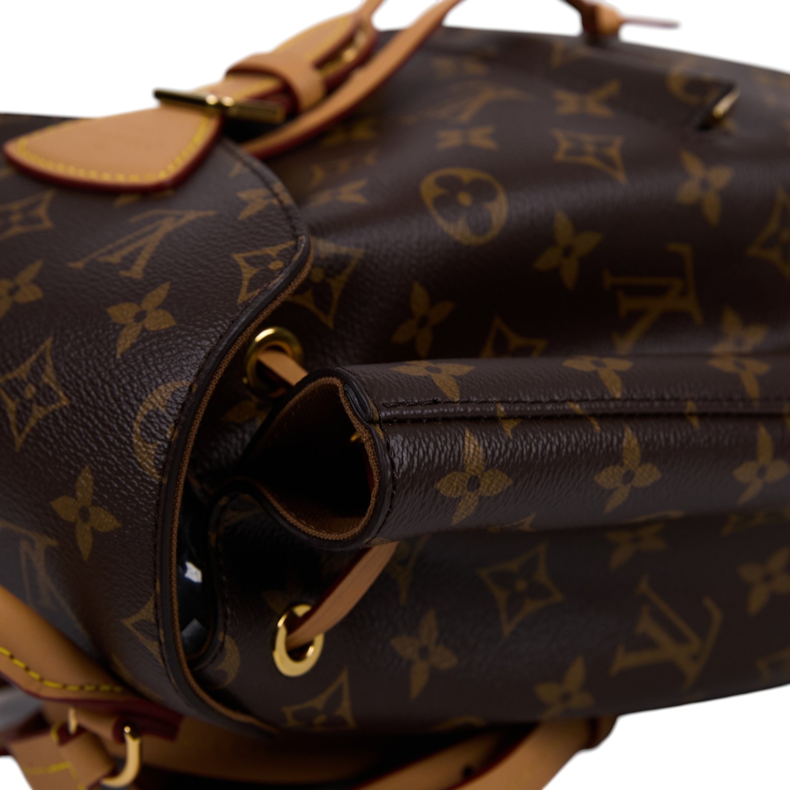 路易威登 LOUIS VUITTON Montsouris PM 後背包 經典帆布 M45501 晶片款  原廠盒子/防塵袋/吊牌