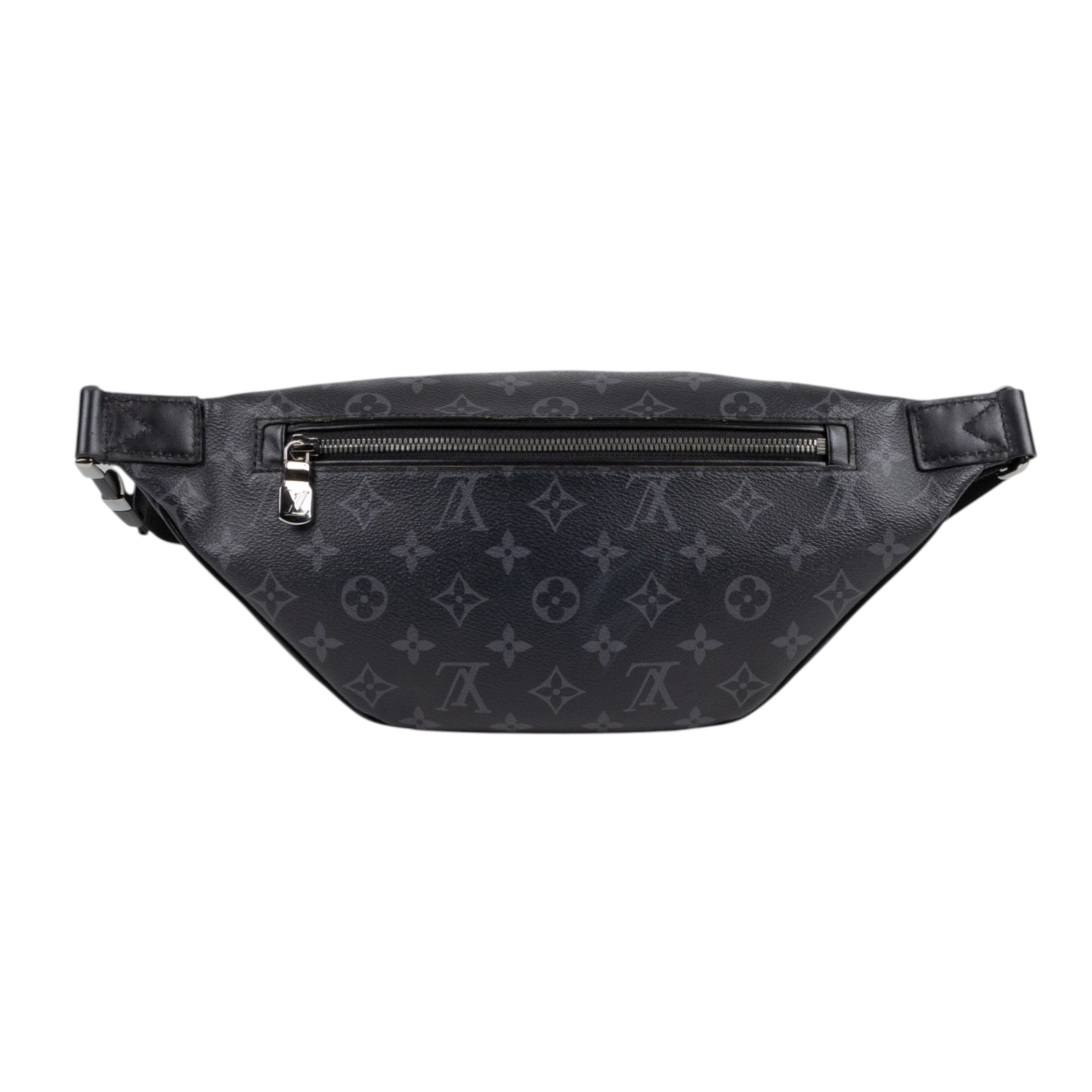 路易威登 LOUIS VUITTON Discovery PM 腰包 Eclipse 黑色 M46035 黑原花腰包 無附屬品