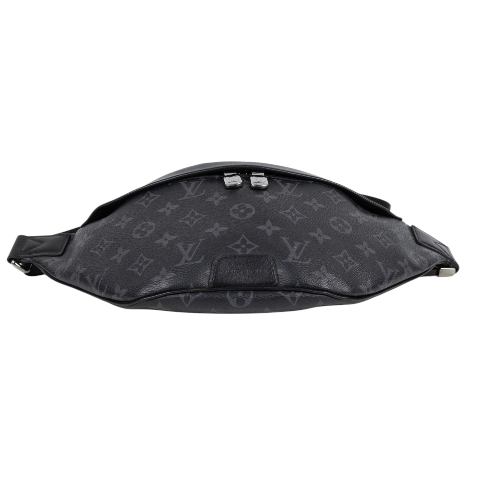 路易威登 LOUIS VUITTON Discovery PM 腰包 Eclipse 黑色 M46035 黑原花腰包 無附屬品