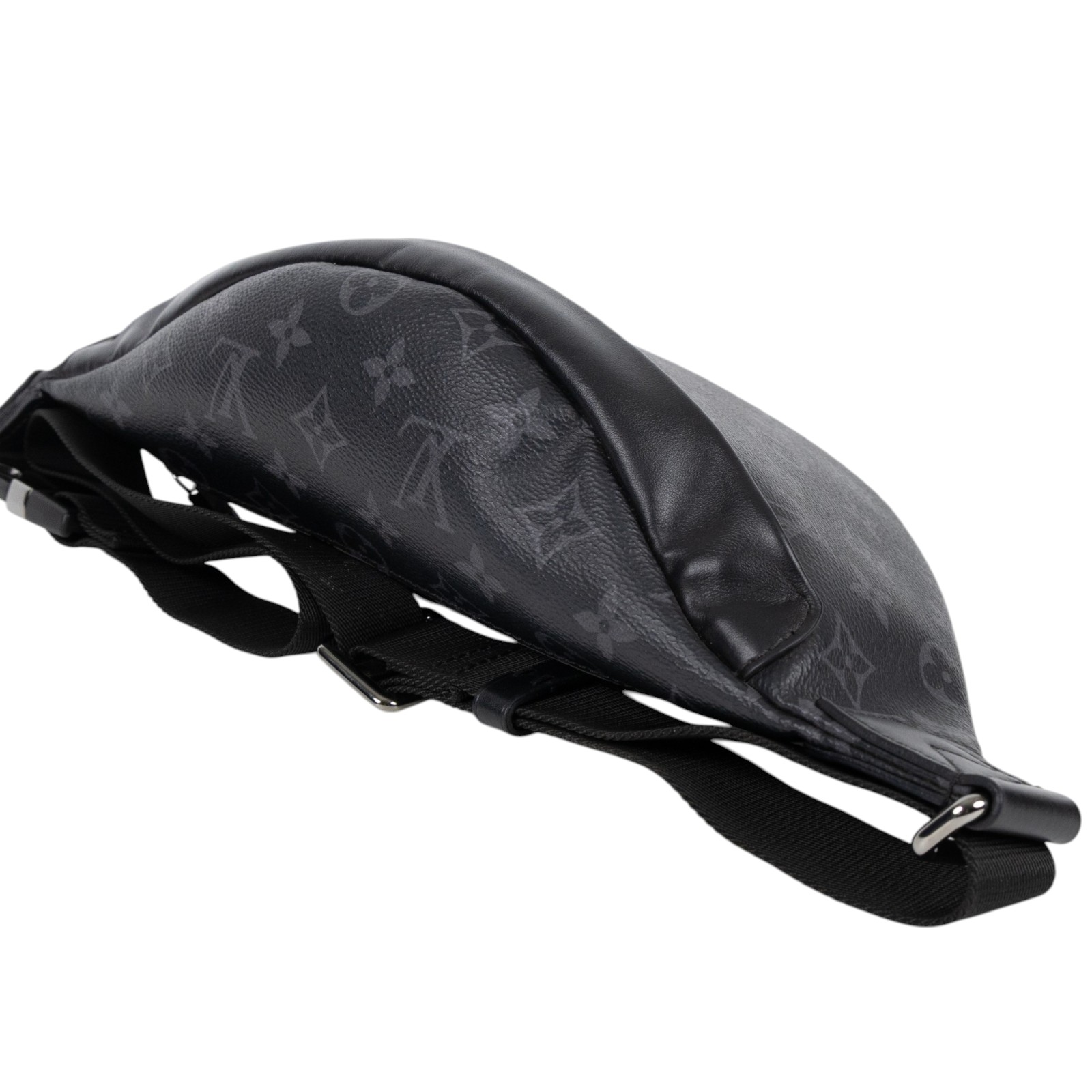 路易威登 LOUIS VUITTON Discovery PM 腰包 Eclipse 黑色 M46035 黑原花腰包 無附屬品