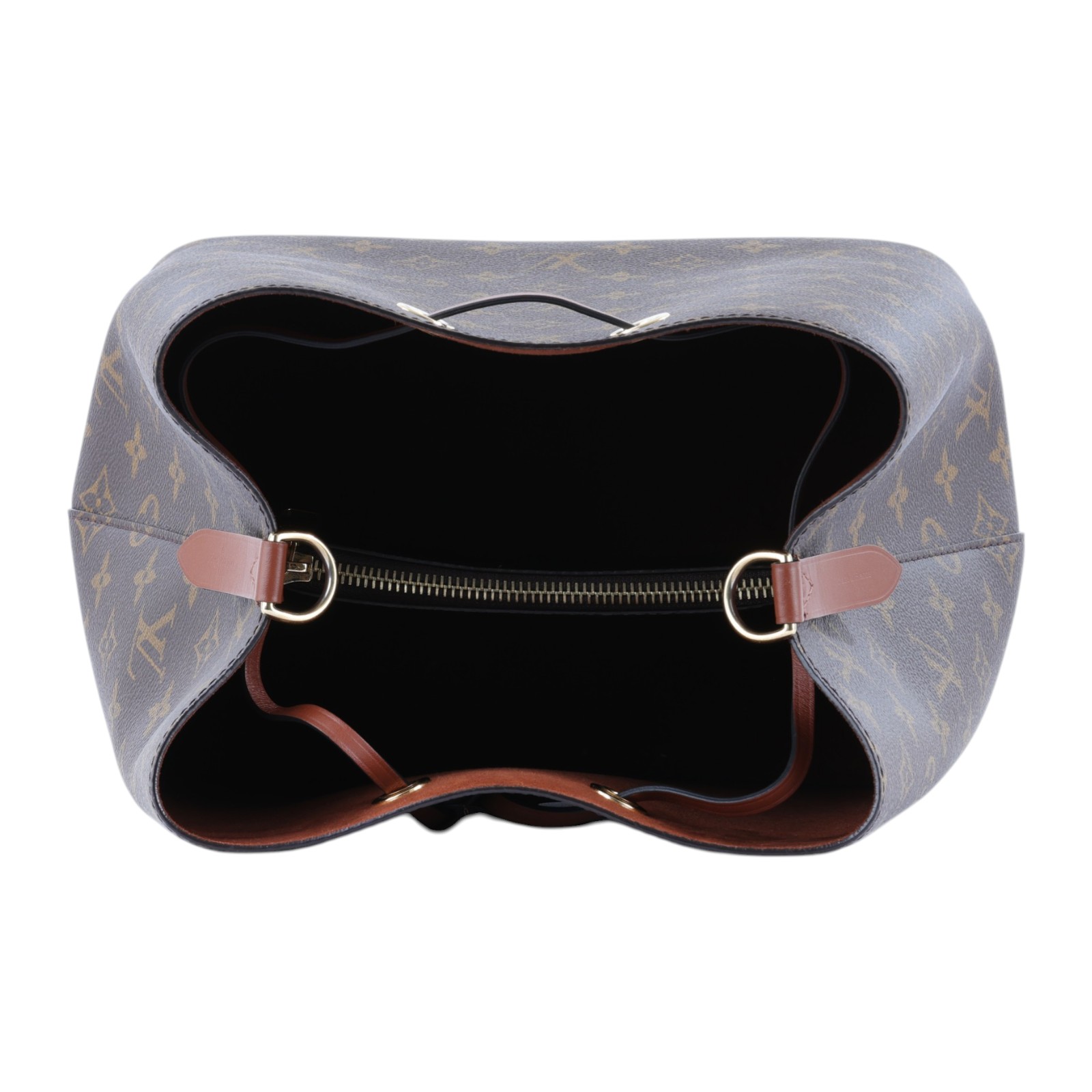 路易威登 LOUIS VUITTON NéoNoé MM 經典帆布 肩背 水桶包 棕色 M44887 晶片款 棕原花NéoNoé MM 原廠盒子/防塵袋/背帶