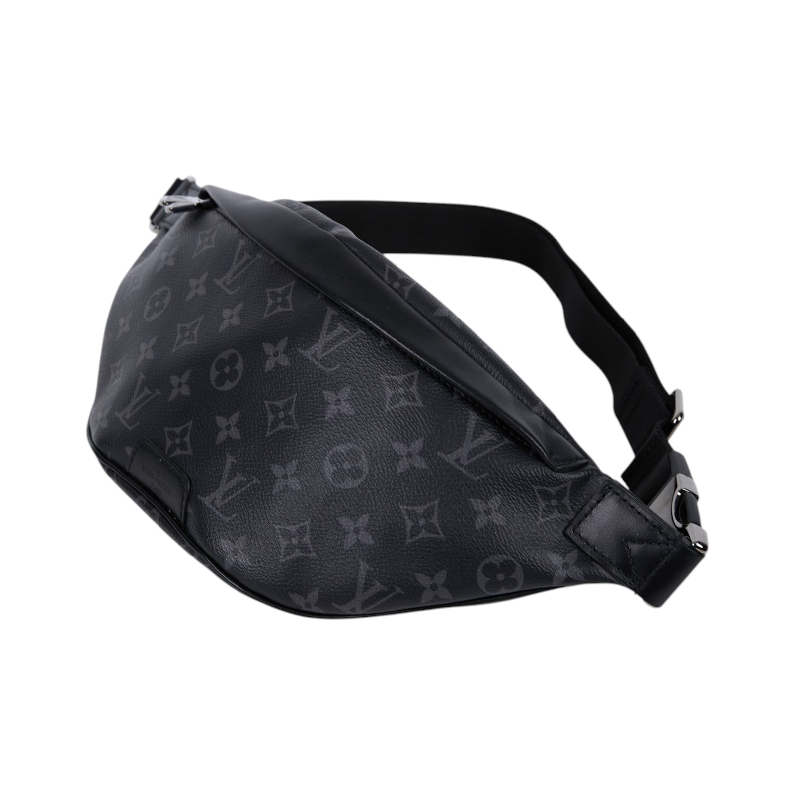 路易威登 LOUIS VUITTON Discovery PM 腰包 Eclipse 黑色 M46035 晶片款  原廠盒子/防塵袋/日本購買證明