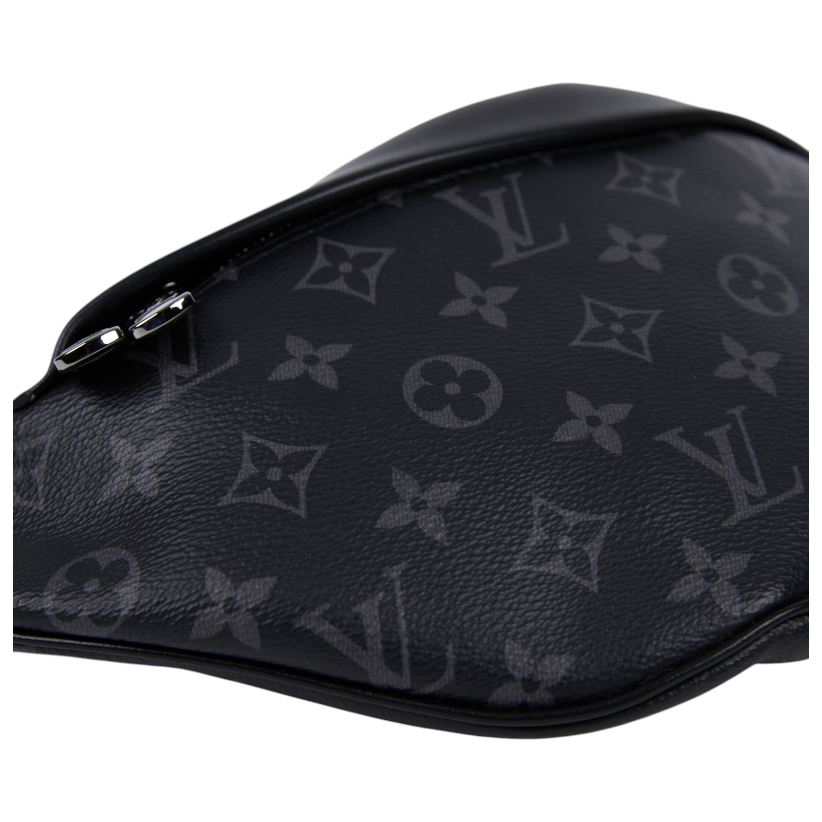 路易威登 LOUIS VUITTON Discovery PM 腰包 Eclipse 黑色 M46035 晶片款  原廠盒子/防塵袋/日本購買證明
