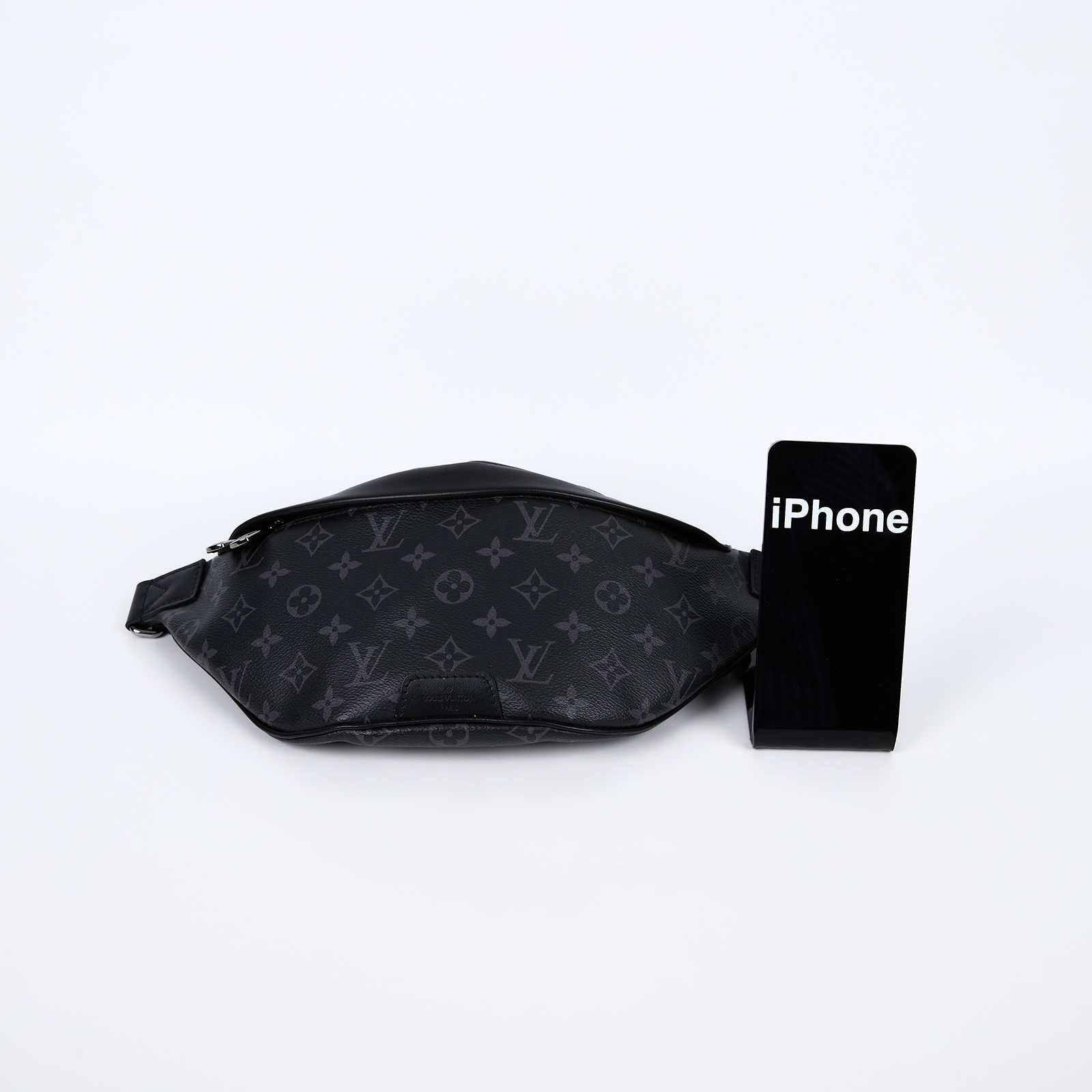 路易威登 LOUIS VUITTON Discovery PM 腰包 Eclipse 黑色 M46035 晶片款  原廠盒子/防塵袋/日本購買證明