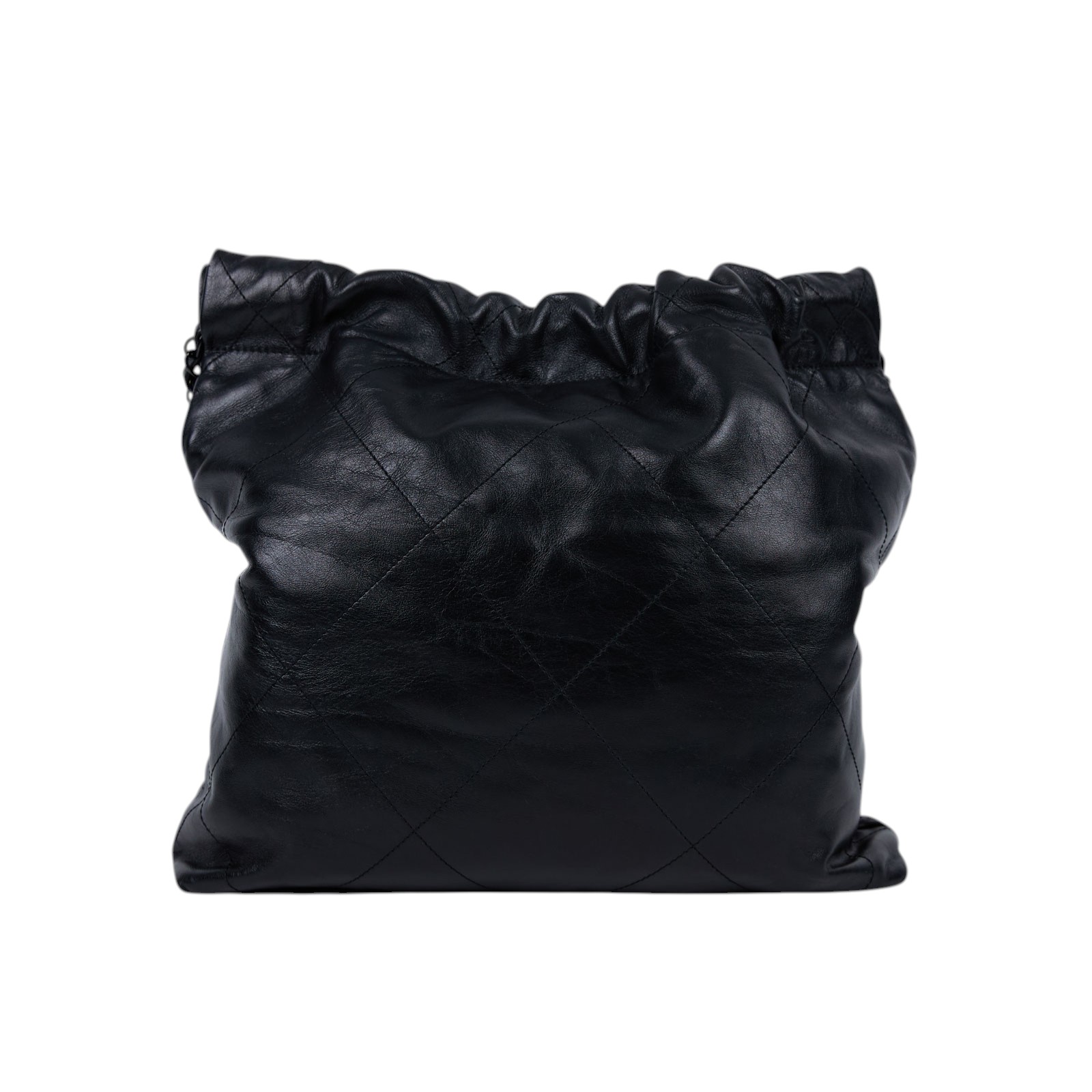 香奈兒 CHANEL 22 小型 束口包 AS3260 晶片款 SO BLACK 22BAG 小號 防塵袋/內袋