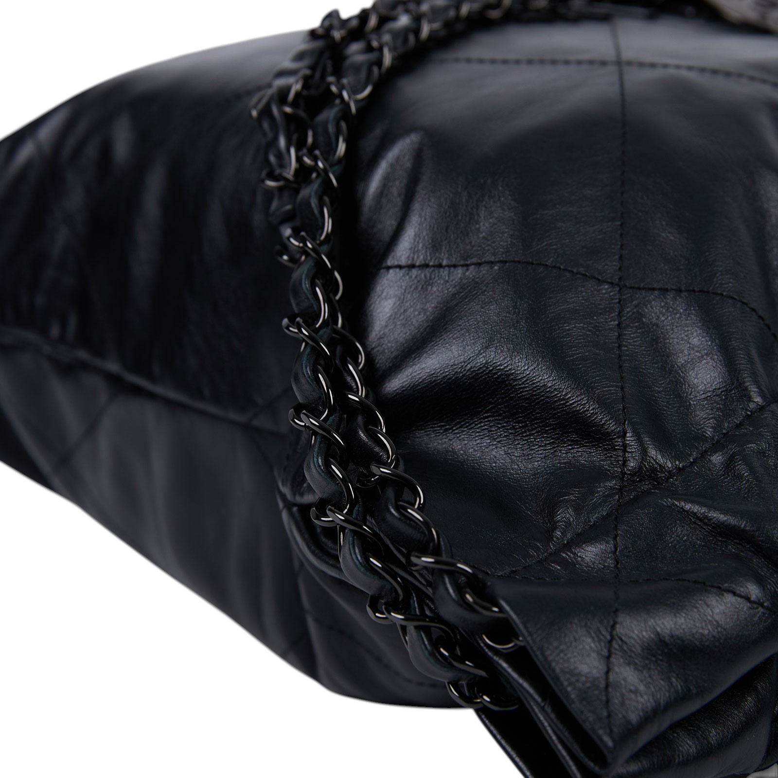 香奈兒 CHANEL 22 小型 束口包 AS3260 晶片款 SO BLACK 22BAG 小號 防塵袋/內袋