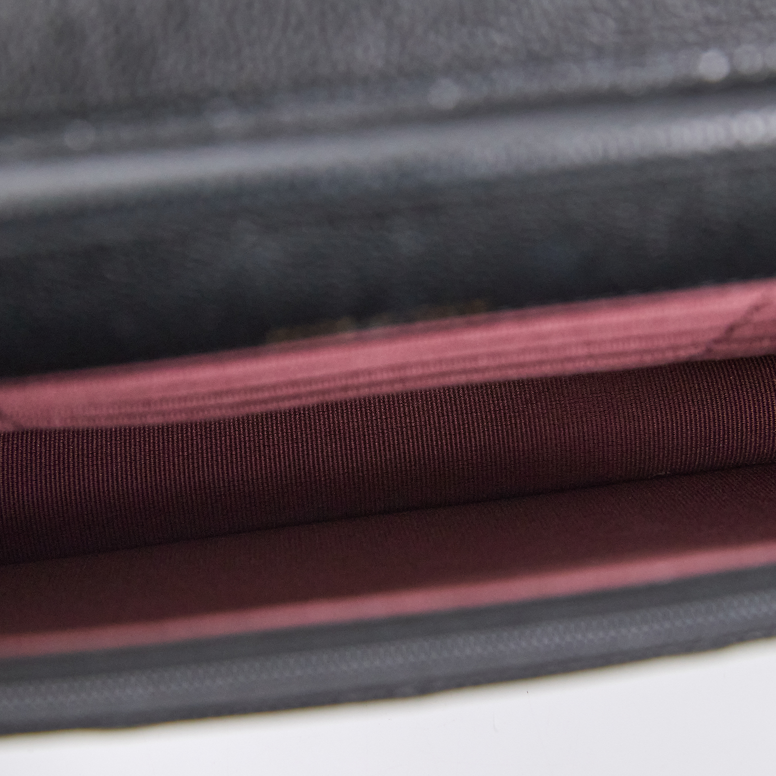 香奈兒 CHANEL Coco Mark WOC 錢包 斜背包 AP3745 晶片款 黑金荔枝牛WOC 防塵袋