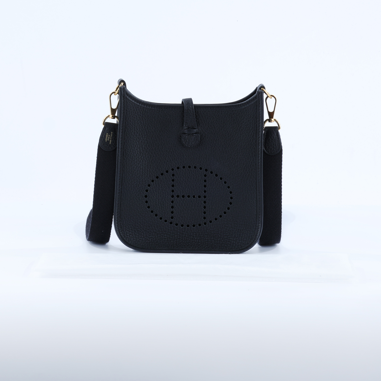 愛馬仕 Hermes Evelyne Bag Mini 伊芙琳包 Evelyne 16 EV16 U MN 005 K0  背帶