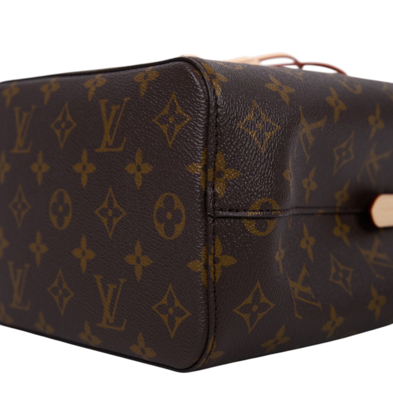 路易威登 LOUIS VUITTON Néonoé BB 經典帆布 束口水桶包 M46581 晶片款 原花Néonoé BB 原廠盒子/防塵袋/背帶2/購買證明