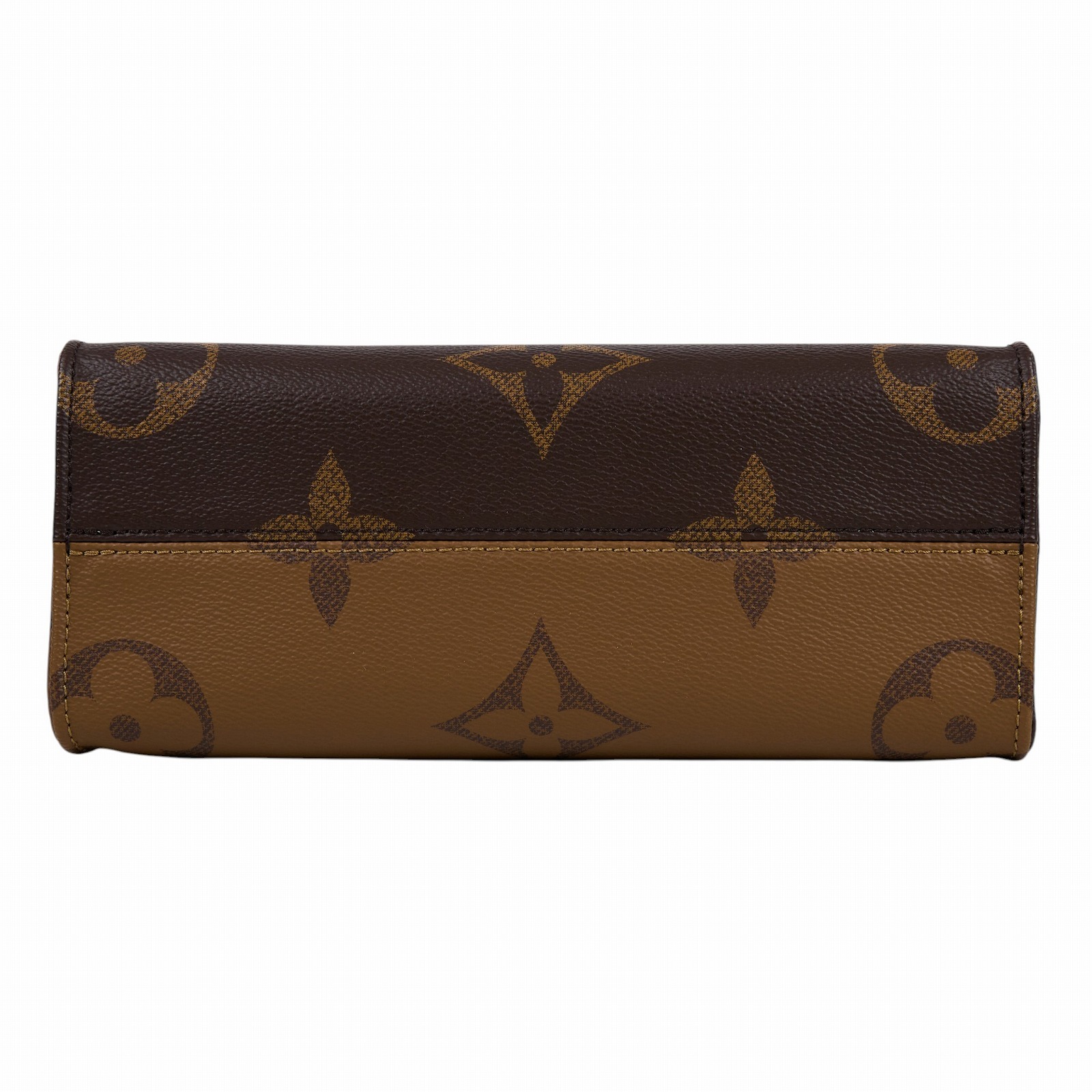 路易威登 LOUIS VUITTON OnTheGo PM 雙色帆布 手提 斜背包 M46373 晶片款  原廠盒子/防塵袋/背帶/內袋/購買證明