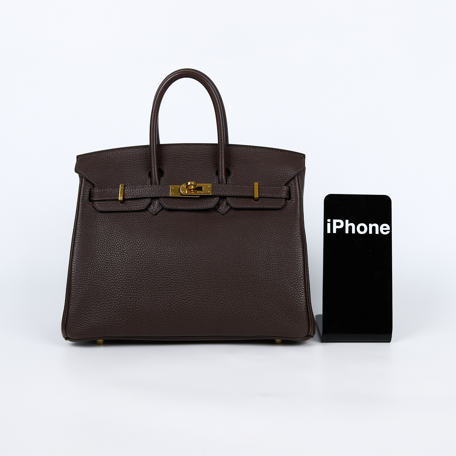 愛馬仕 Hermes Birkin Bag 柏金包 25 BK25 T SA 004 PY  原廠盒子/防塵袋/購買證明影本/雨衣