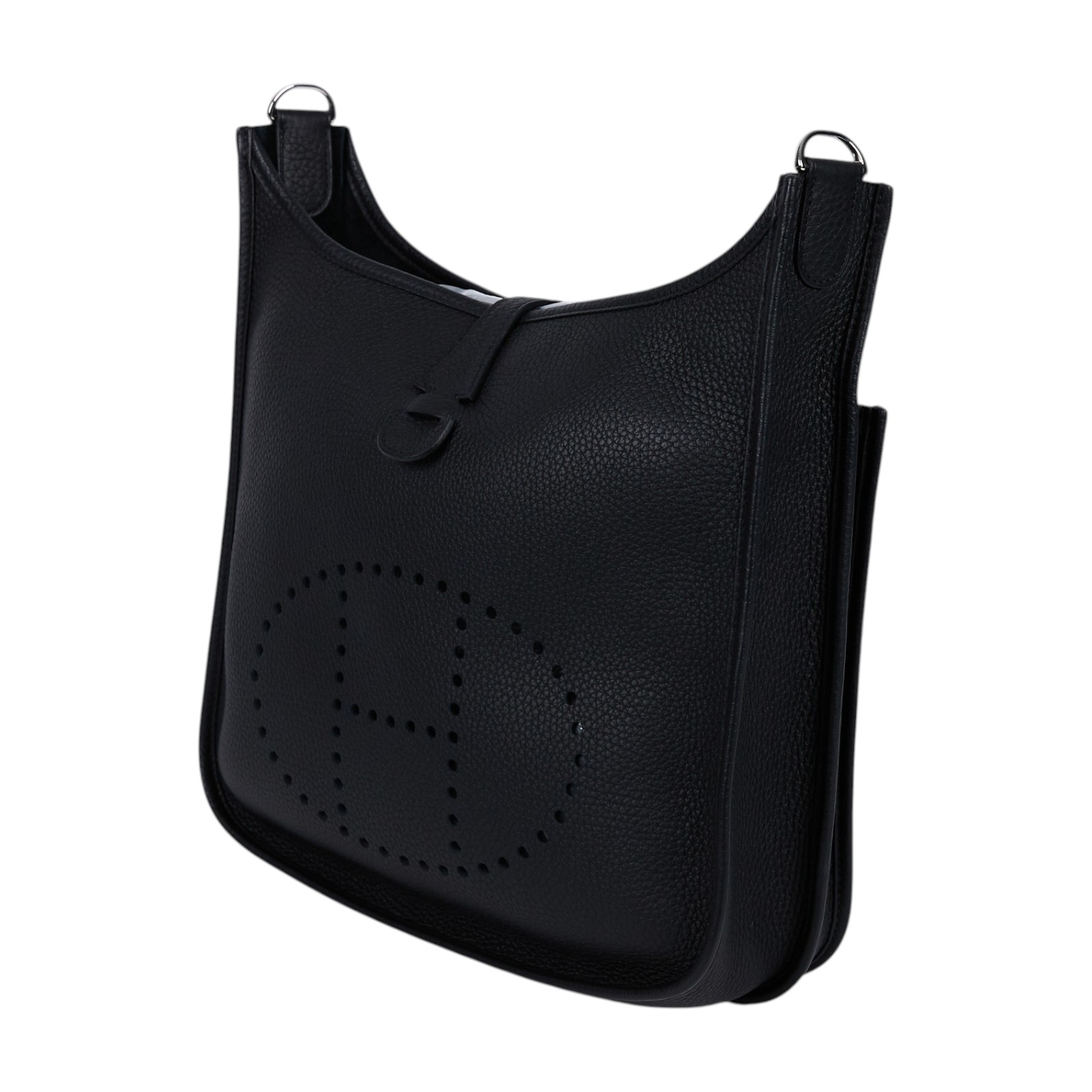愛馬仕 Hermes Evelyne Bag 伊芙琳包 29 馬蹄型 EV29 W UY 005 TM  原廠盒子/防塵袋(背帶用)/背帶
