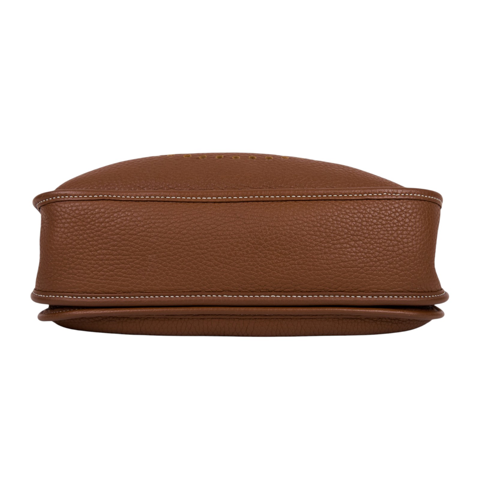 愛馬仕 Hermes Evelyne Bag 伊芙琳包 29 馬蹄型 EV29 B TS006 AU B刻 金棕  EVELYNE29 背帶