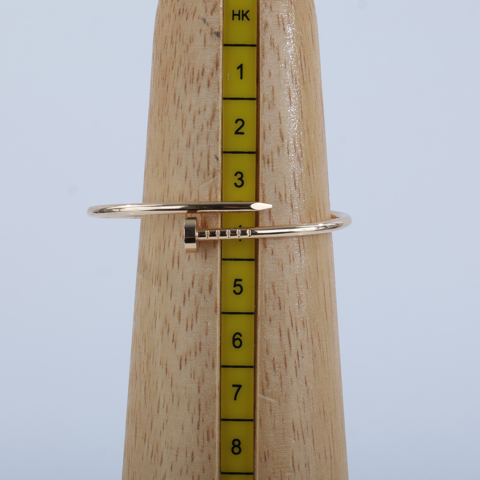 卡地亞 CARTIER Juste un Clou 手環 小型 B6062615 K18YG JUSTE EN CLOU 釘子手環#15 原廠盒子2/保證卡