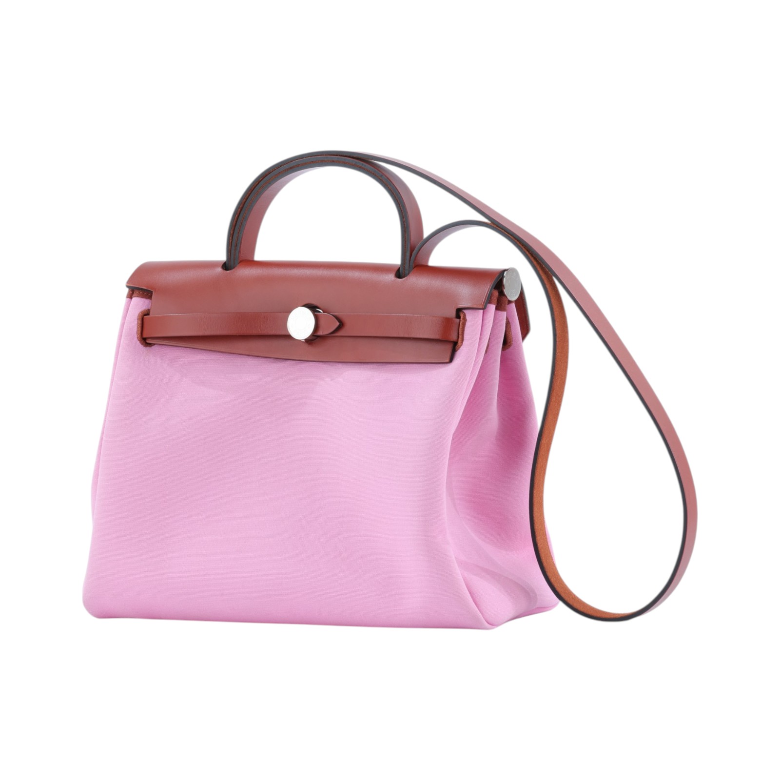 愛馬仕 Hermes Herbag Zip 31 HER31 Y TS 004 AU Y刻 粉HERBAG31 原廠盒子/內袋/鎖組/購買證明影本
