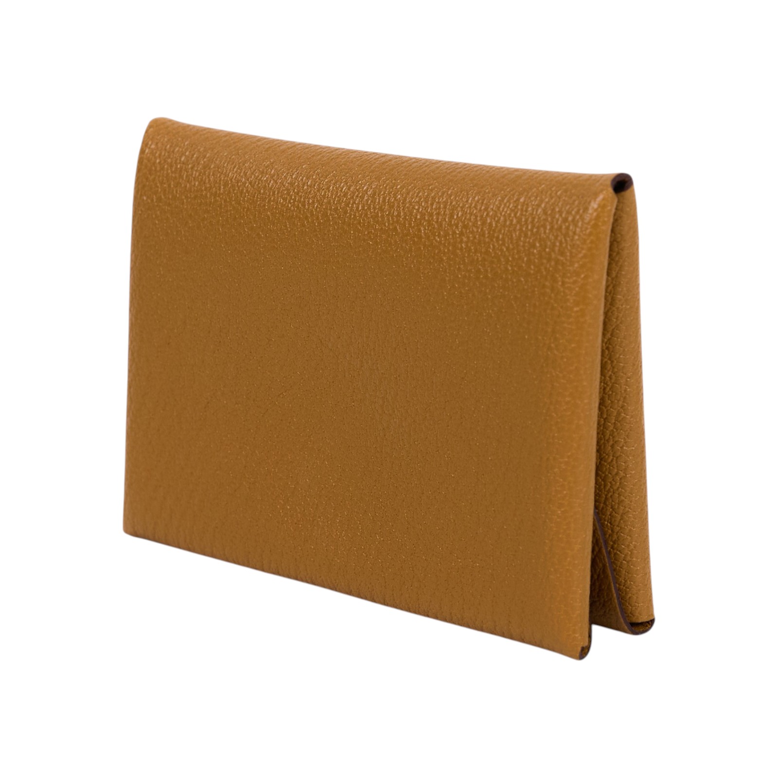 愛馬仕 Hermes Calvi Duo 卡包 CALD W UY 002 TM W刻 餅乾色CALVI DUO 原廠盒子