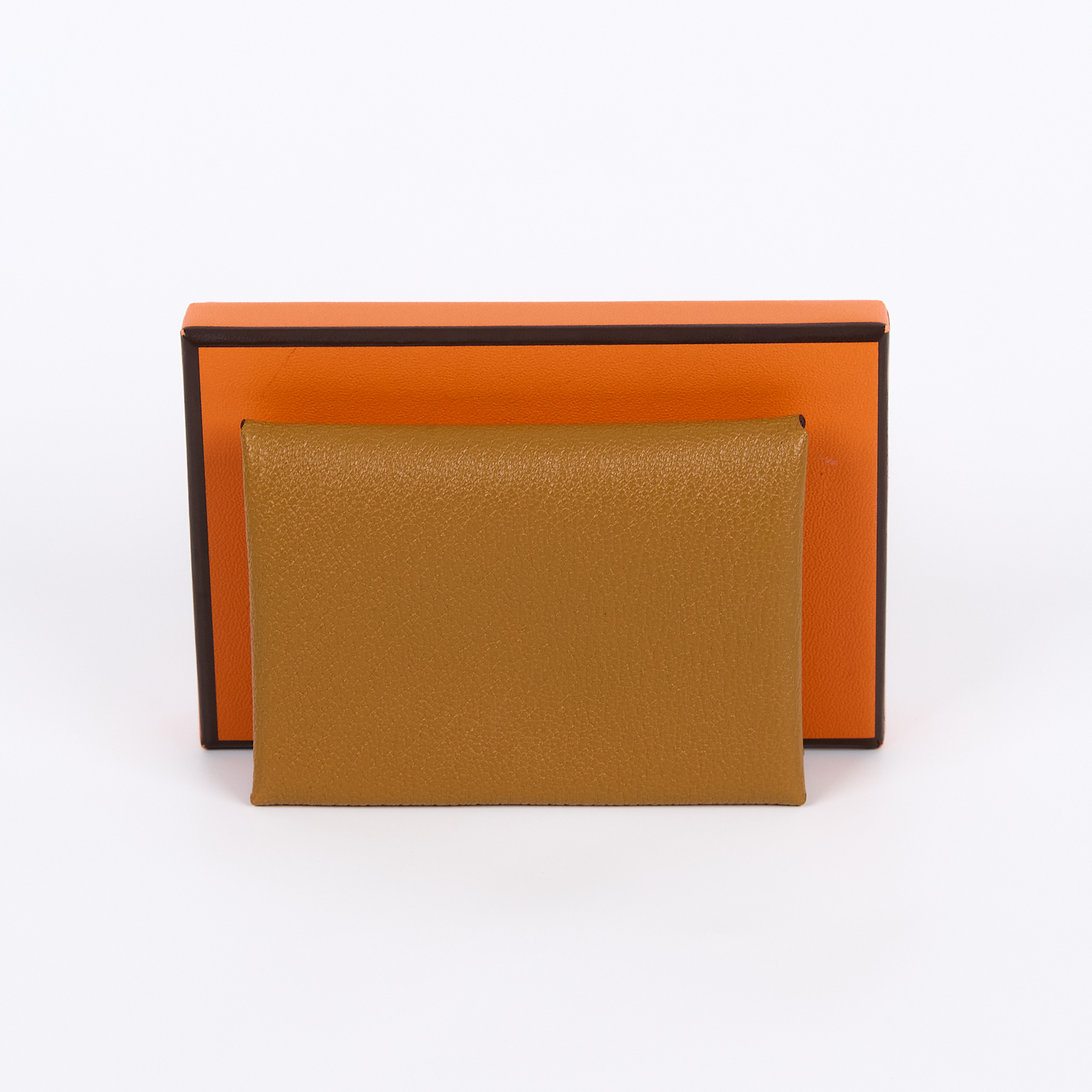 愛馬仕 Hermes Calvi Duo 卡包 CALD W UY 002 TM W刻 餅乾色CALVI DUO 原廠盒子