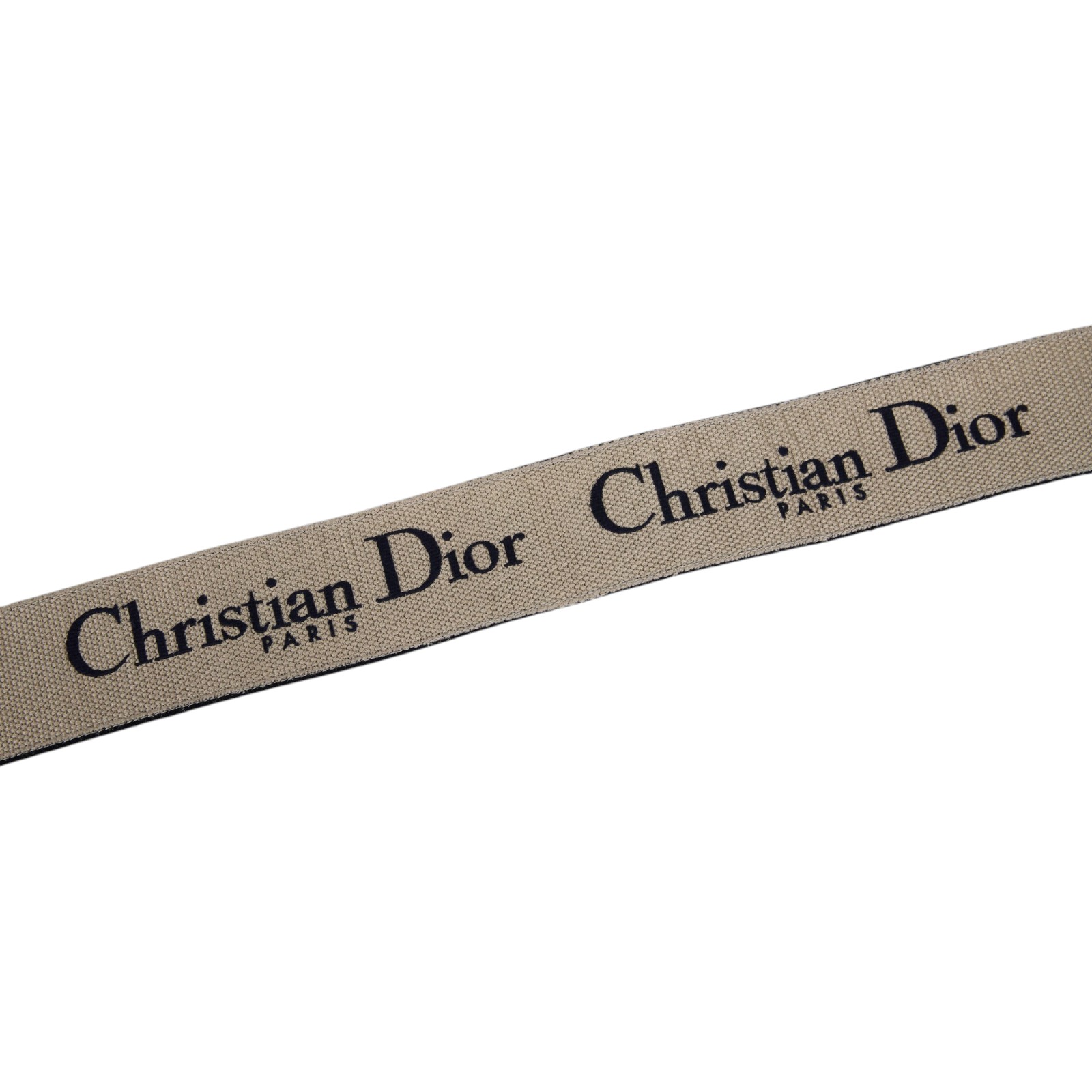 迪奧 CHRISTIAN DIOR Oblique 背帶 S8540CBTE 緹花刺繡背帶 無附屬品