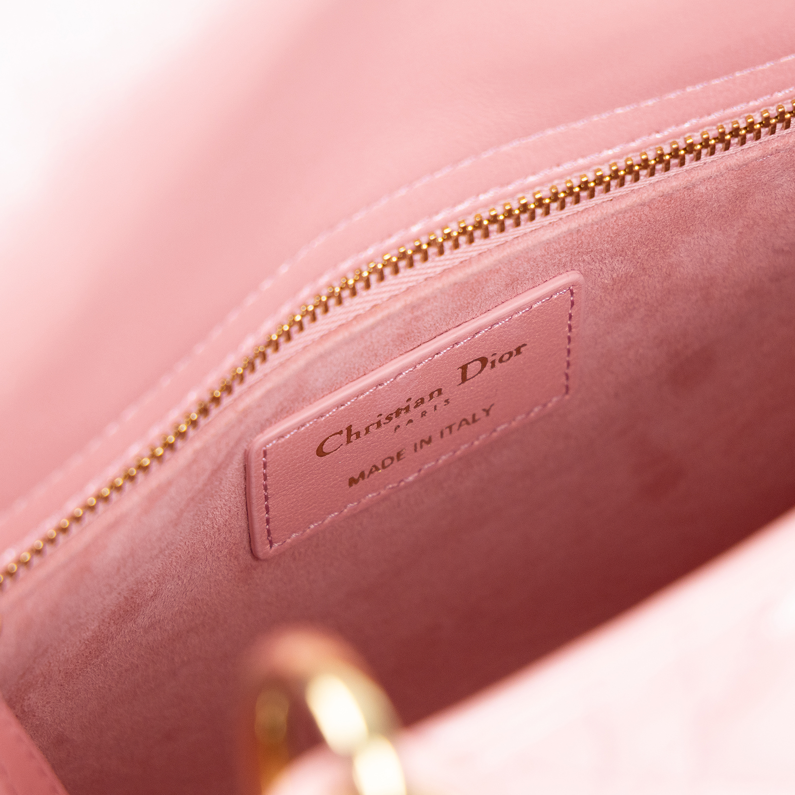 迪奧 CHRISTIAN DIOR Lady Dior My ABCDior 小型 肩背 手提包 羊皮 M0538ONGE  原廠盒子/防塵袋/背帶/保證卡