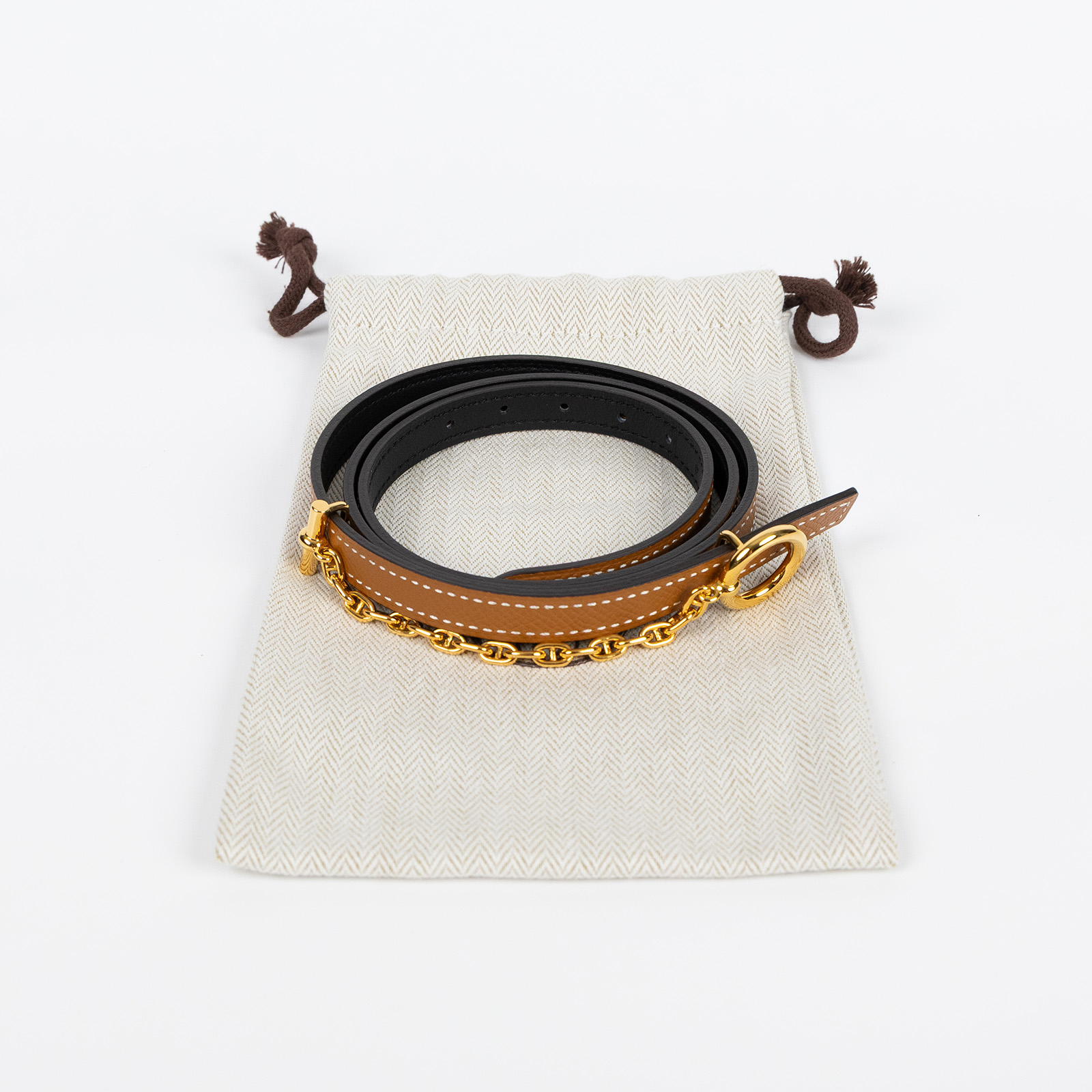 愛馬仕 Hermes Carrousel 皮帶釦 雙面皮腰帶 13 mm H081081CC06pH065538CAAB080 Z FM 130  防塵袋