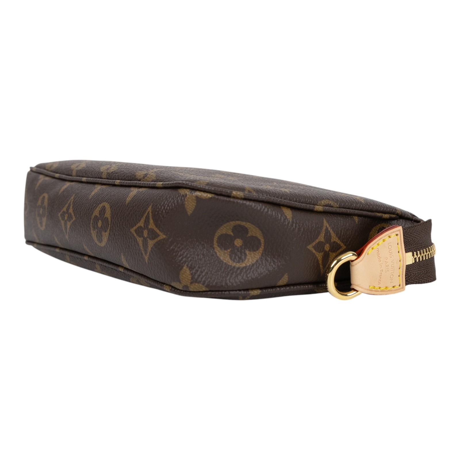 路易威登 LOUIS VUITTON Pochette Accessoires Monogram帆布 鏈帶 肩背 錢包 M82766 晶片款  原廠盒子/防塵袋/背帶2