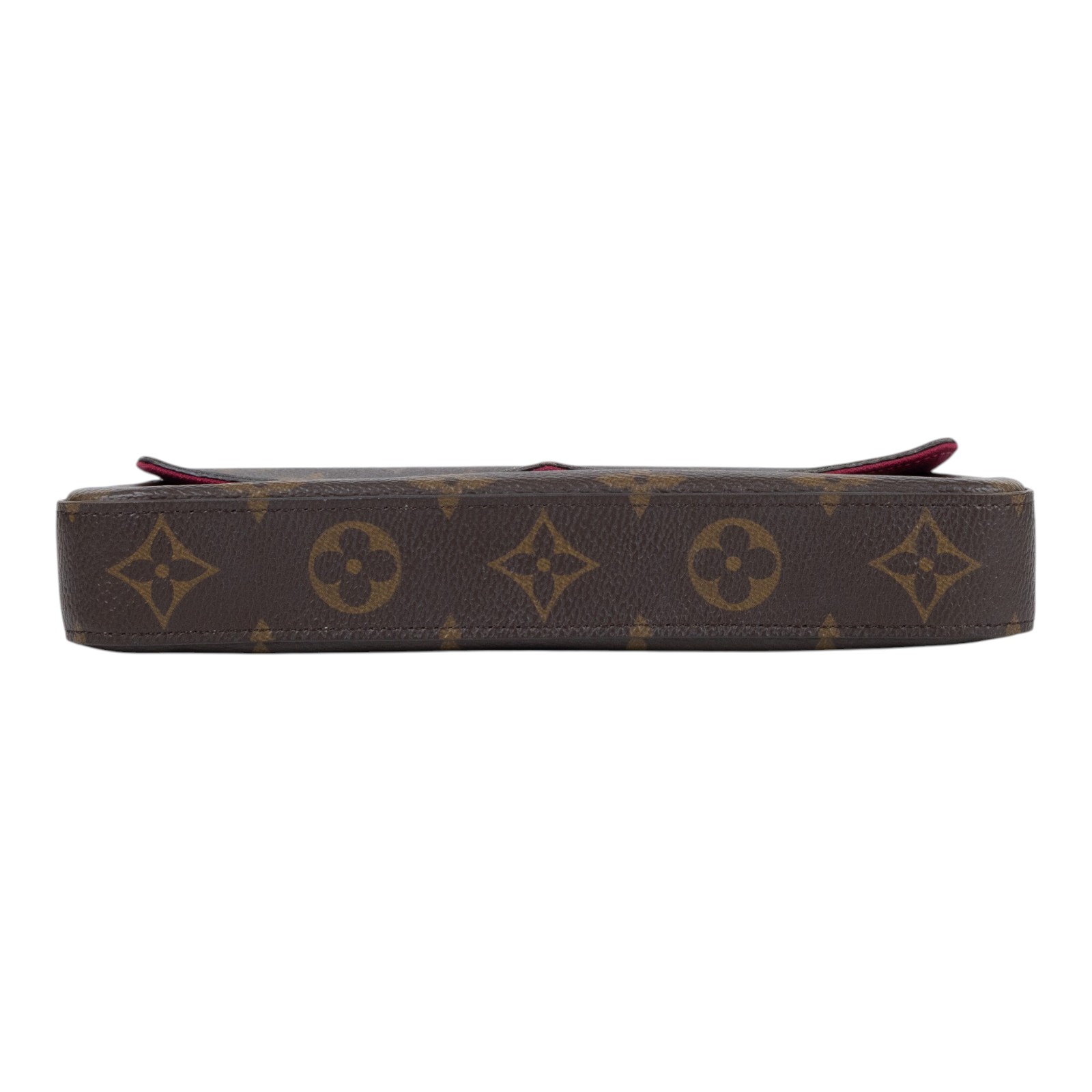 路易威登 LOUIS VUITTON Pochette Félicie 三合一鏈條包 紫紅色 M61276  內袋2/背帶