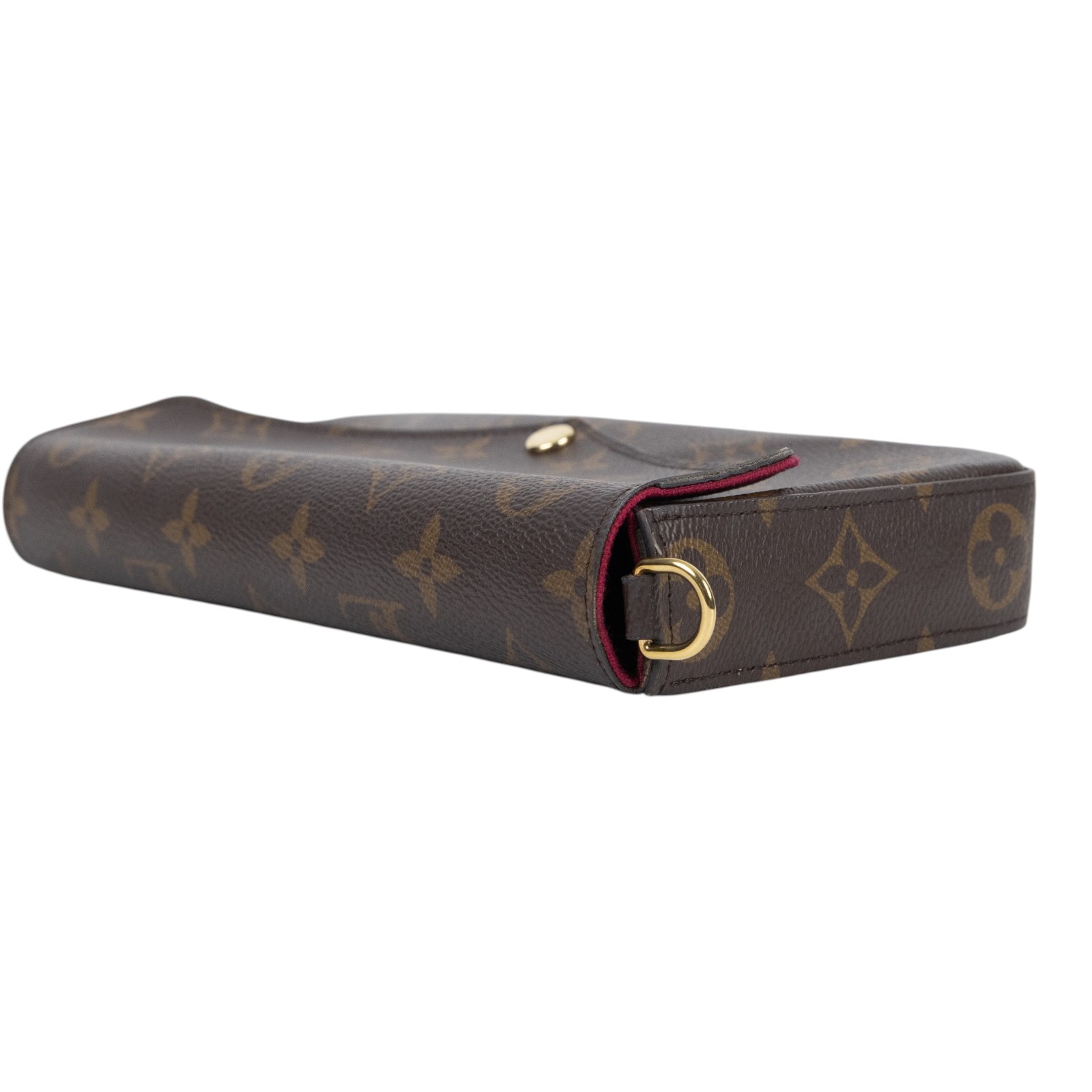 路易威登 LOUIS VUITTON Pochette Félicie 三合一鏈條包 紫紅色 M61276  內袋2/背帶