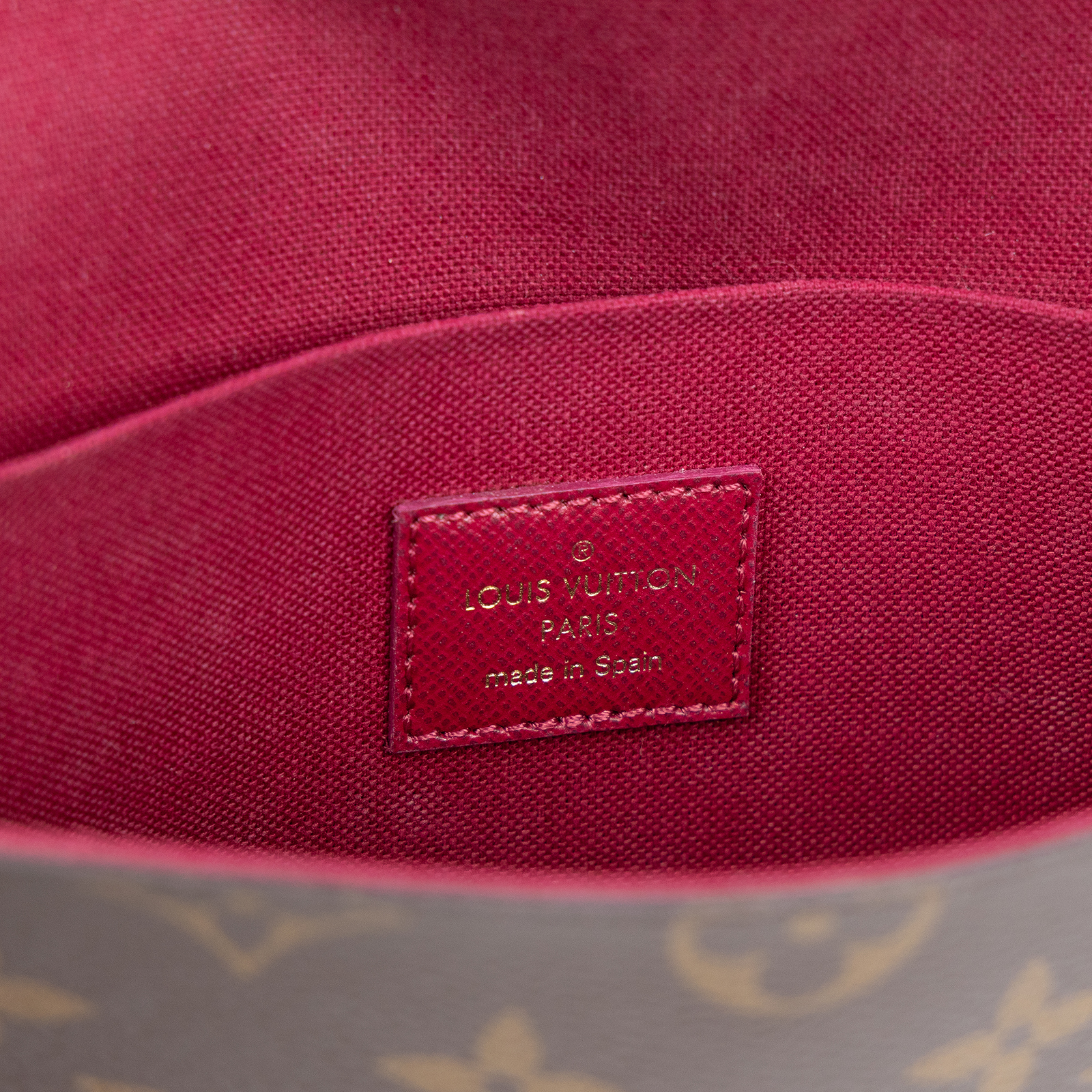 路易威登 LOUIS VUITTON Pochette Félicie 三合一鏈條包 紫紅色 M61276  內袋2/背帶