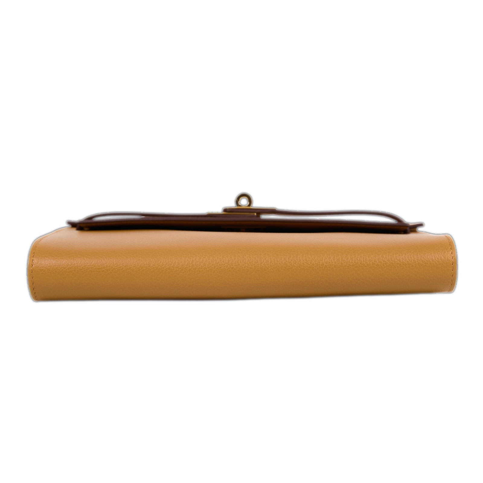 愛馬仕 Hermes Kelly to go 長夾肩背包 金色五金 焦糖色 H084169CC28 /W CS 002 AW  原廠盒子/防塵袋/背帶/購買證明
