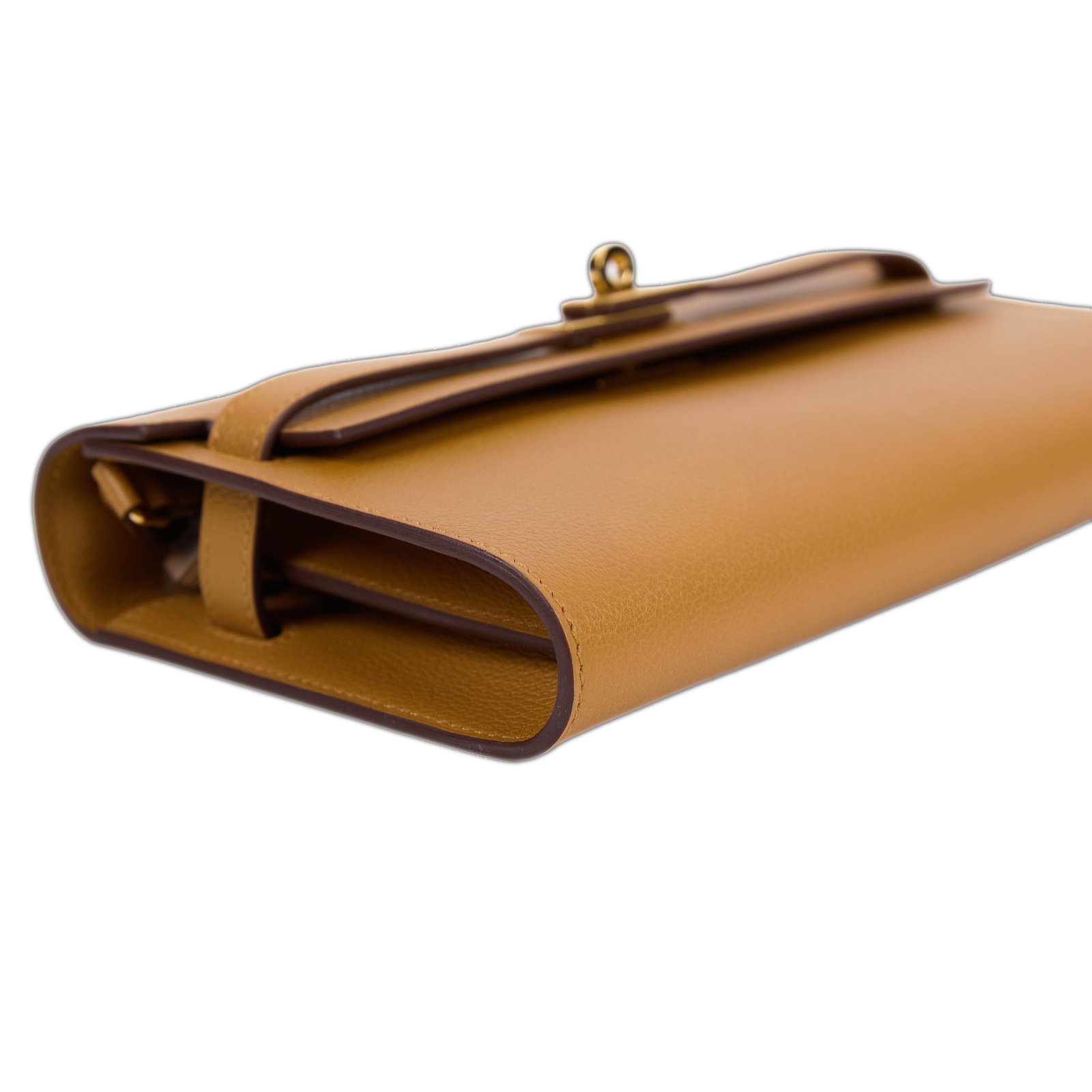 愛馬仕 Hermes Kelly to go 長夾肩背包 金色五金 焦糖色 H084169CC28 /W CS 002 AW  原廠盒子/防塵袋/背帶/購買證明