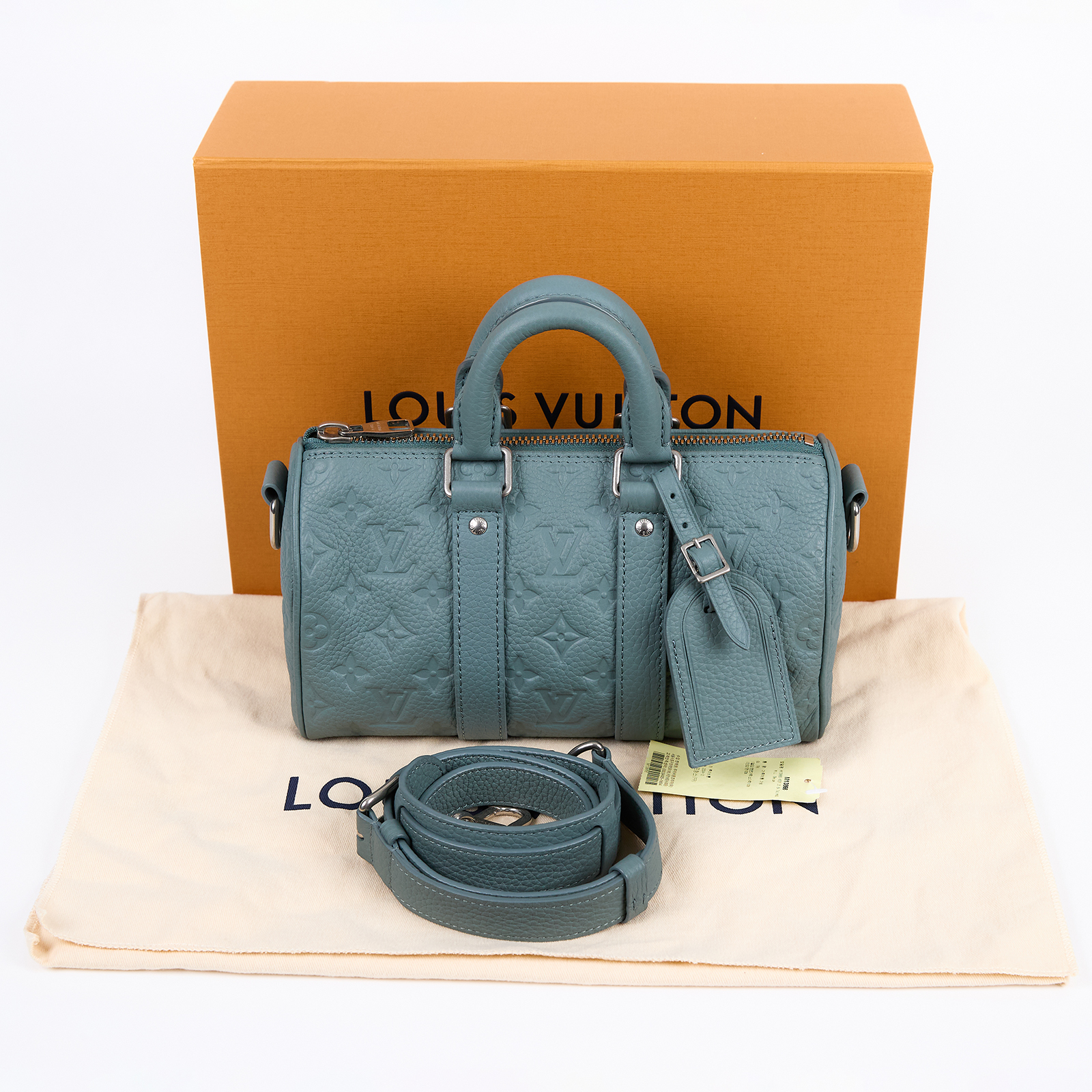 路易威登 LOUIS VUITTON Keepall Bandoulière 25 手提包 肩背包 波士頓包 M13866  原廠盒子/防塵袋/背帶/吊牌