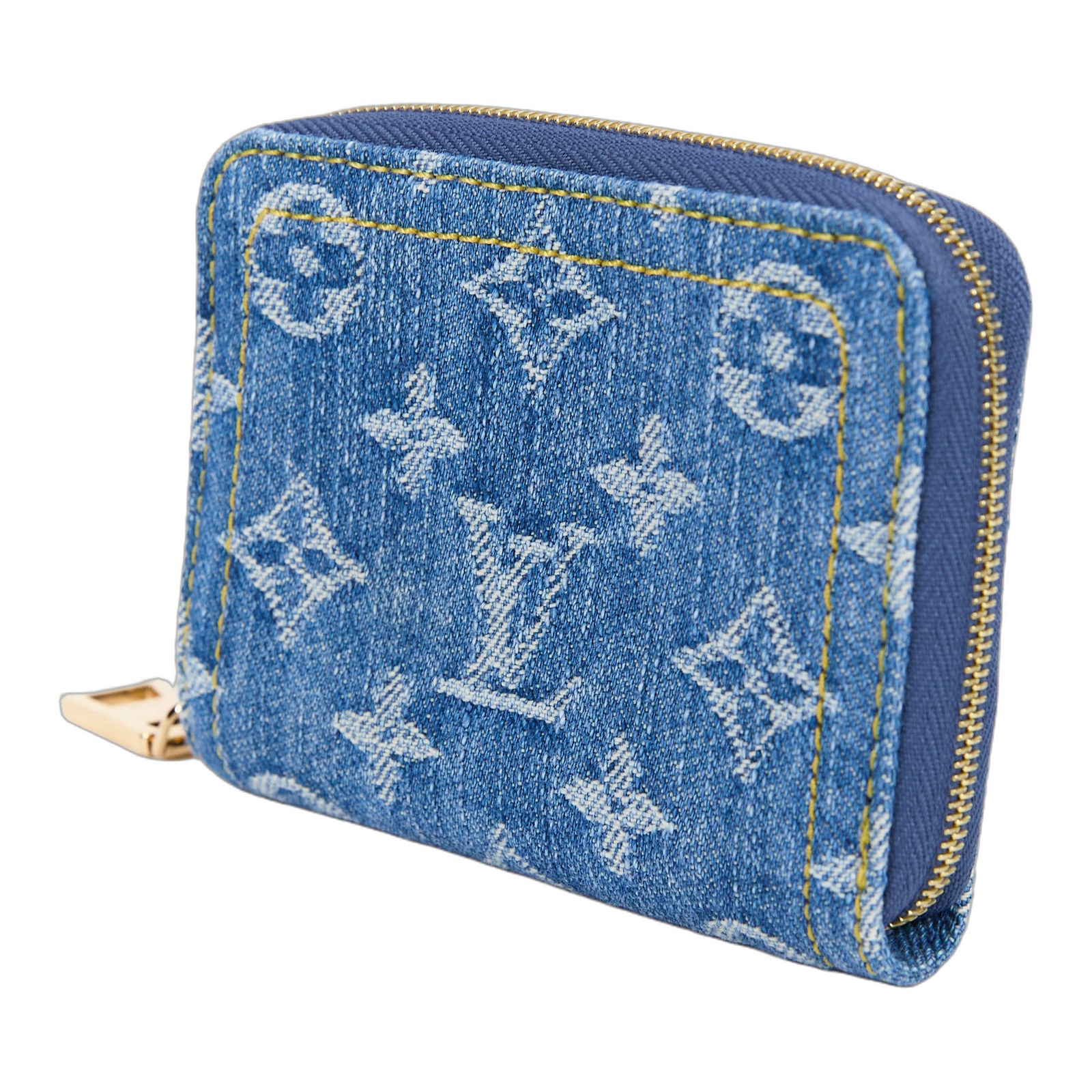 路易威登 LOUIS VUITTON Zippy 零錢包 卡片包 錢包 M82957 晶片款 單寧原花拉鍊ZIPPY短夾 原廠盒子/ 防塵袋/購買證明