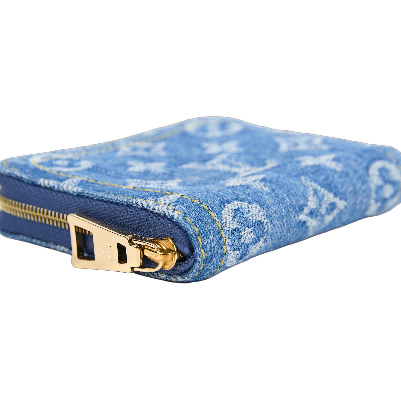路易威登 LOUIS VUITTON Zippy 零錢包 卡片包 錢包 M82957 晶片款 單寧原花拉鍊ZIPPY短夾 原廠盒子/ 防塵袋/購買證明