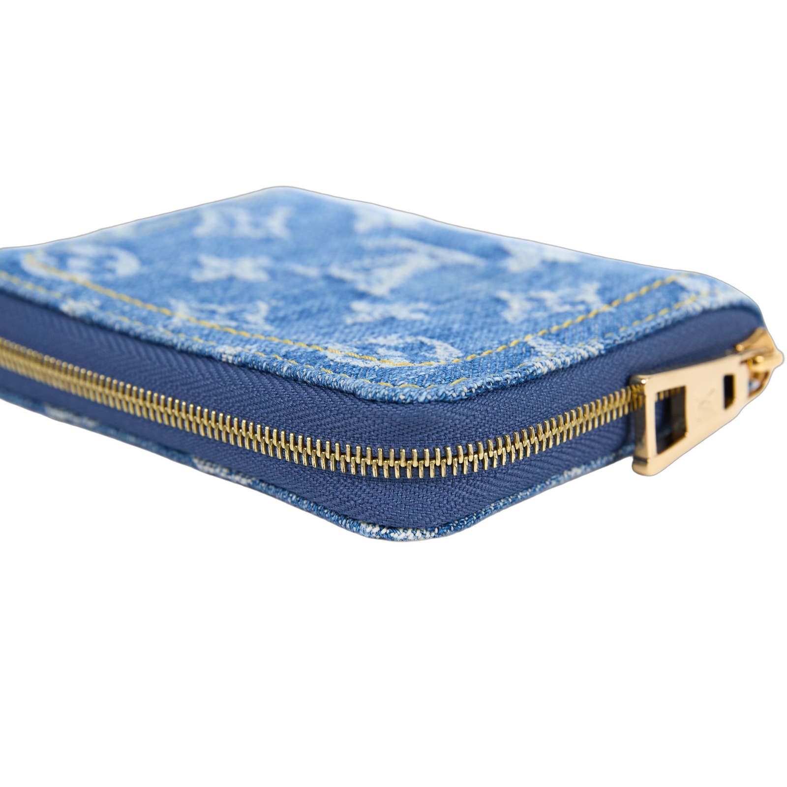 路易威登 LOUIS VUITTON Zippy 零錢包 卡片包 錢包 M82957 晶片款 單寧原花拉鍊ZIPPY短夾 原廠盒子/ 防塵袋/購買證明