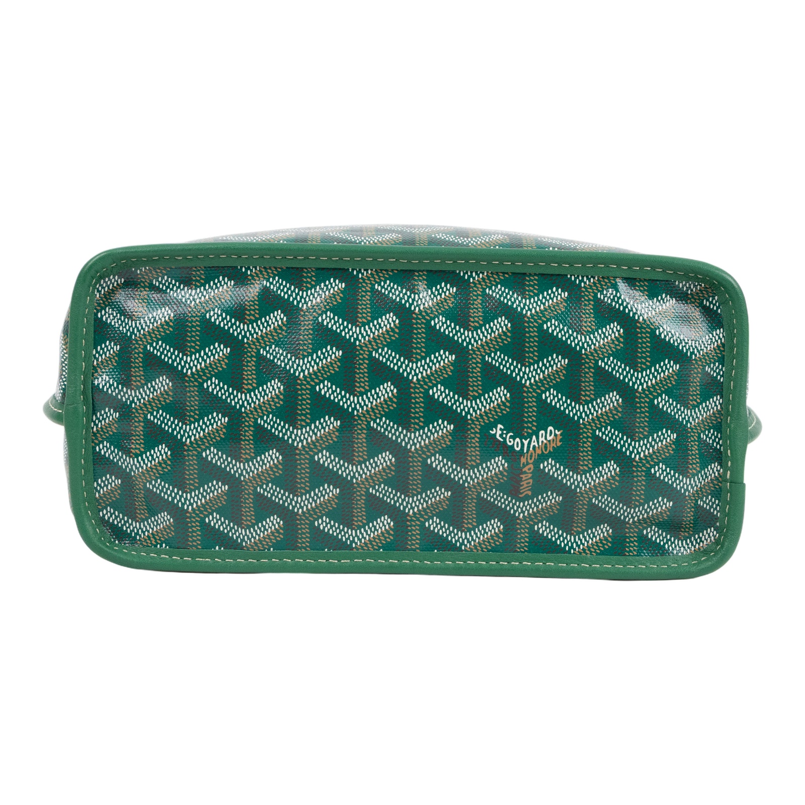高雅德 GOYARD Anjou Mini Bag 托特包 ANJOUSMINCG 綠ANJOU MIN 防塵袋/內袋/購買證明