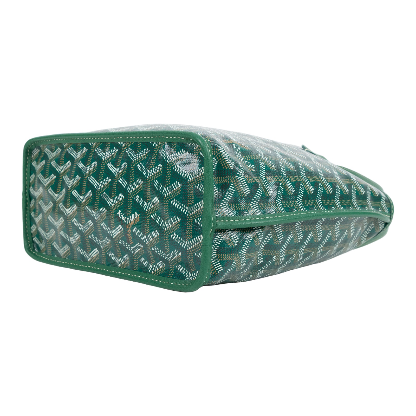 高雅德 GOYARD Anjou Mini Bag 托特包 ANJOUSMINCG 綠ANJOU MIN 防塵袋/內袋/購買證明