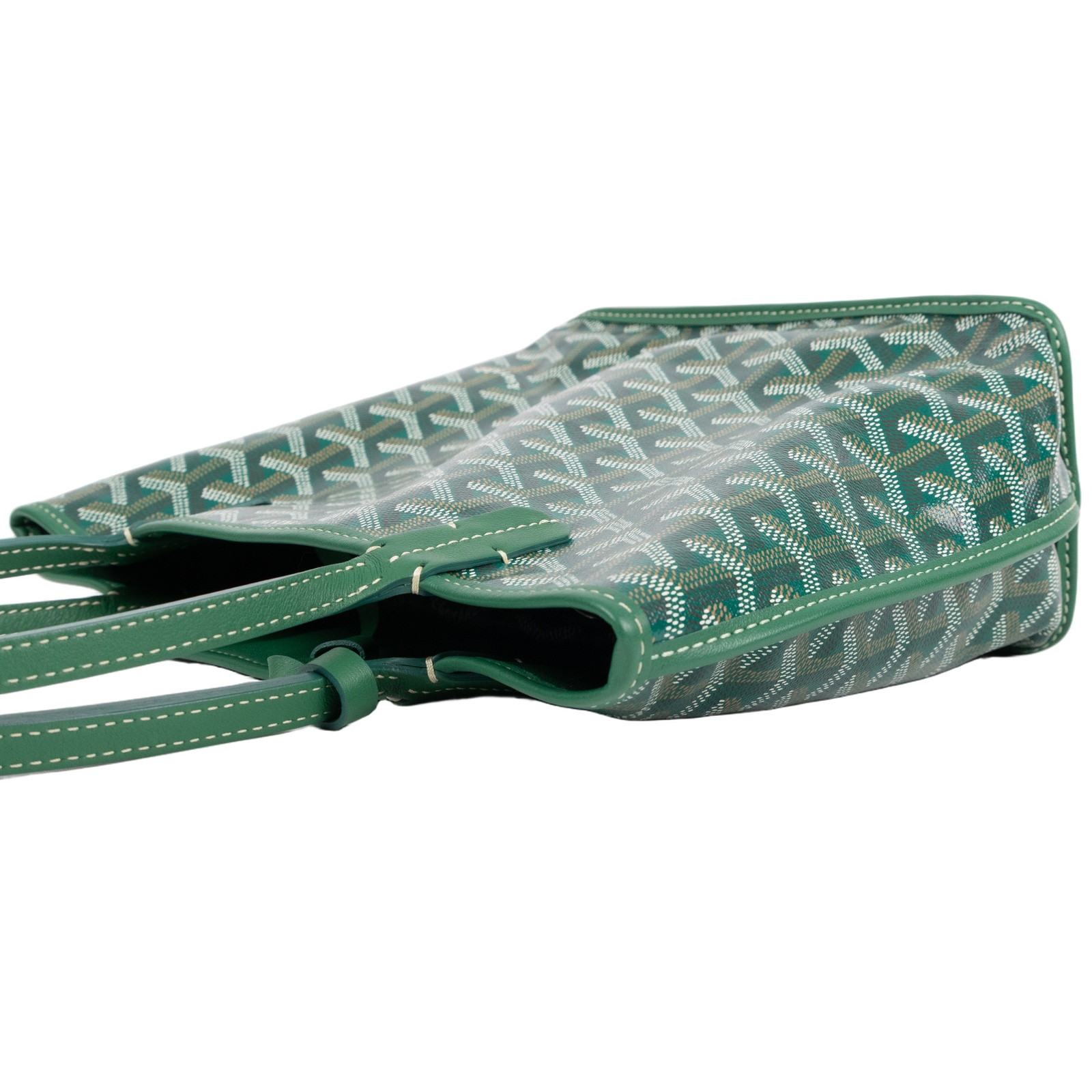 高雅德 GOYARD Anjou Mini Bag 托特包 ANJOUSMINCG 綠ANJOU MIN 防塵袋/內袋/購買證明