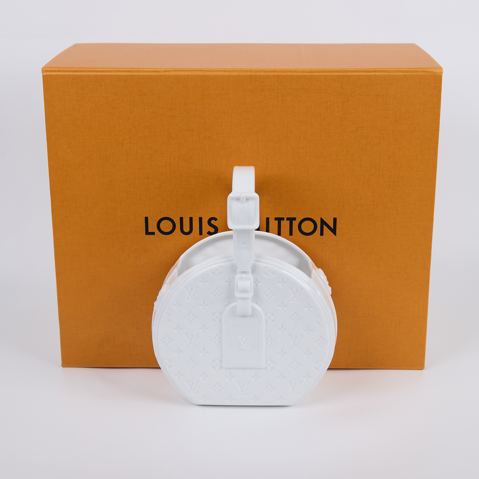 路易威登 LOUIS VUITTON Petite Boite Chapeau 陶瓷 花瓶 GI0576  原廠盒子