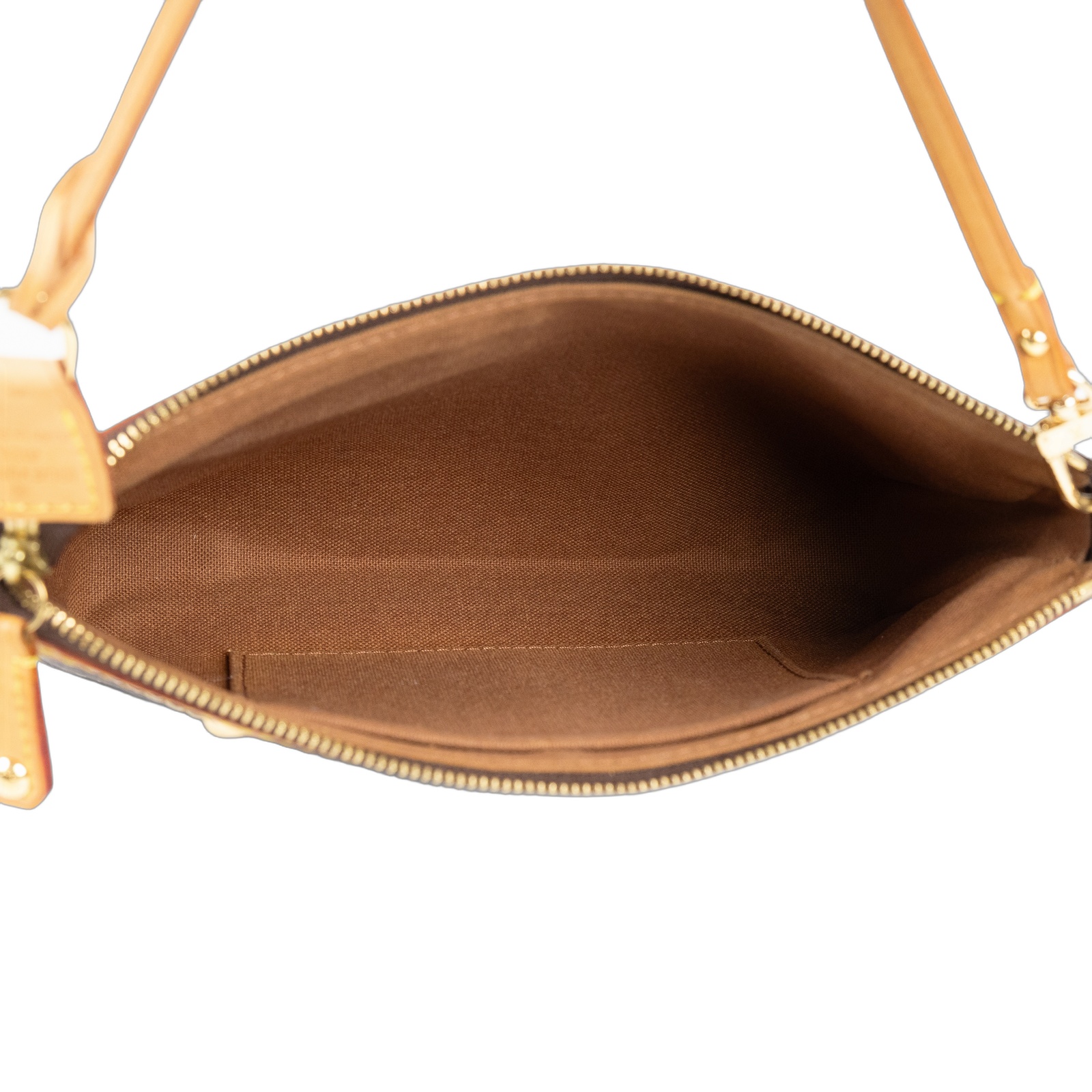 路易威登 LOUIS VUITTON Rivet Pochette Accessoires 麻將包 手提包 M40141  背帶