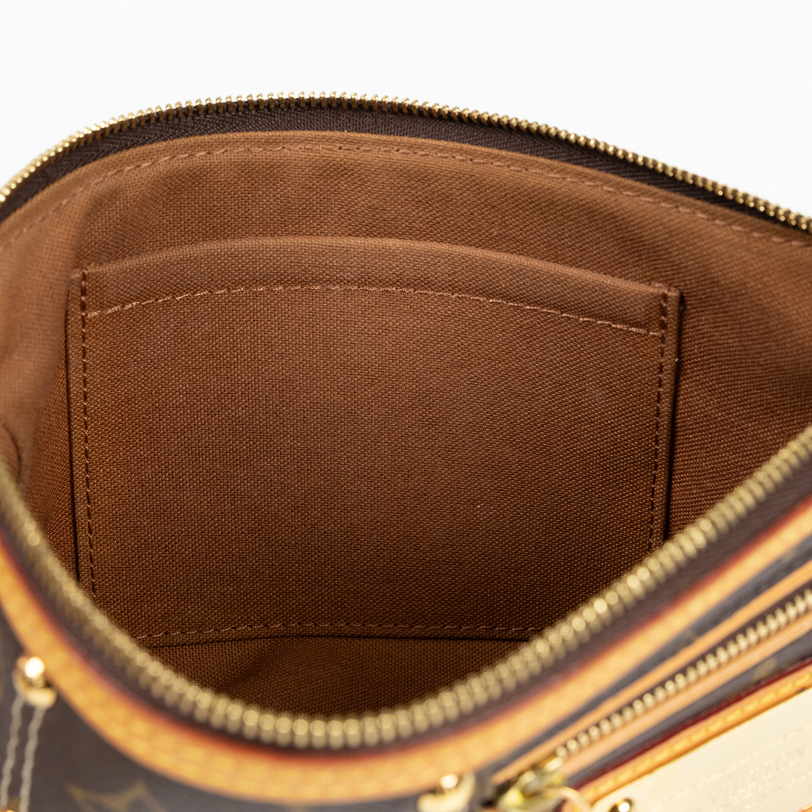 路易威登 LOUIS VUITTON Rivet Pochette Accessoires 麻將包 手提包 M40141  背帶