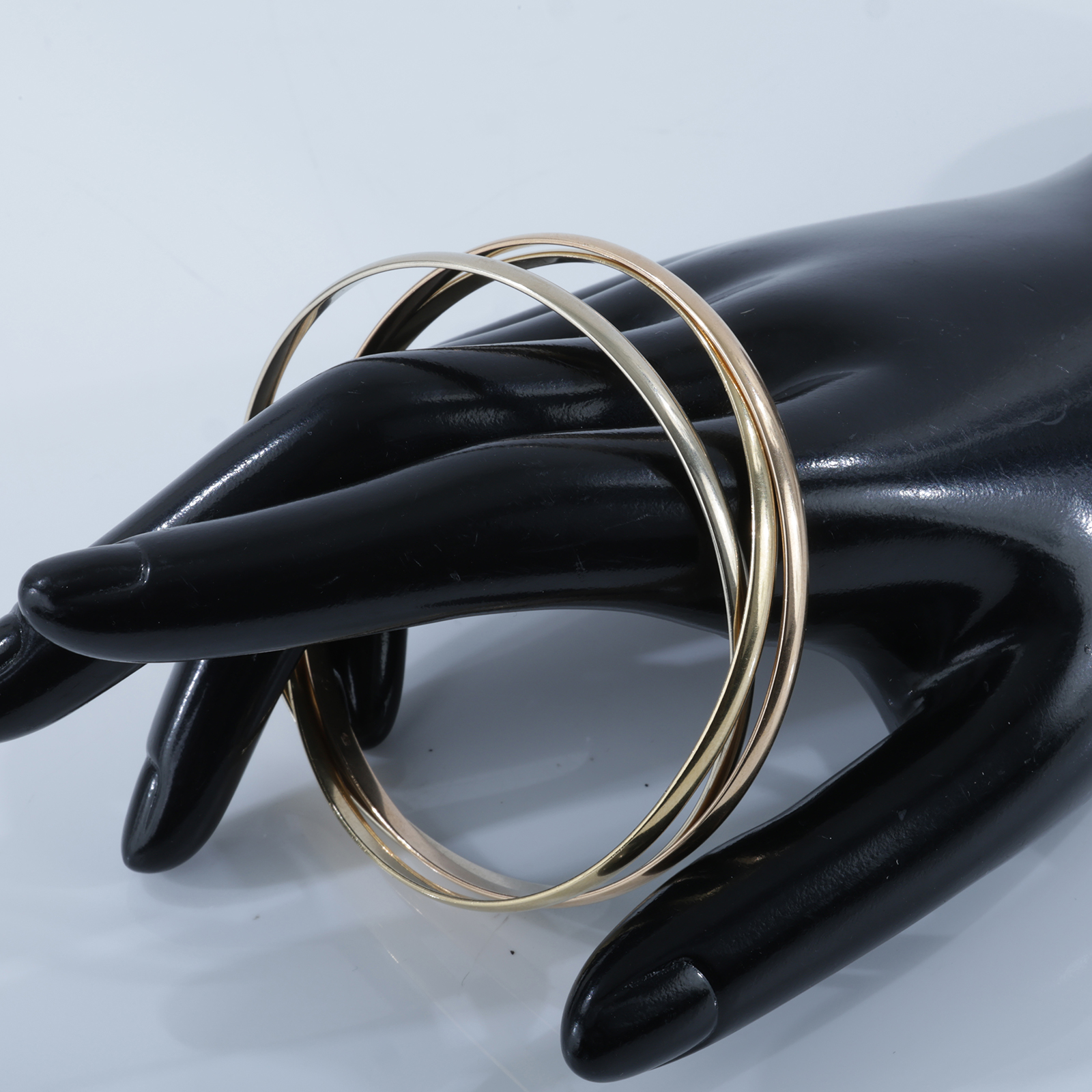 卡地亞 CARTIER Trinity 手環 經典款  18K TRINITY三色手環#64 原廠盒子/保證卡