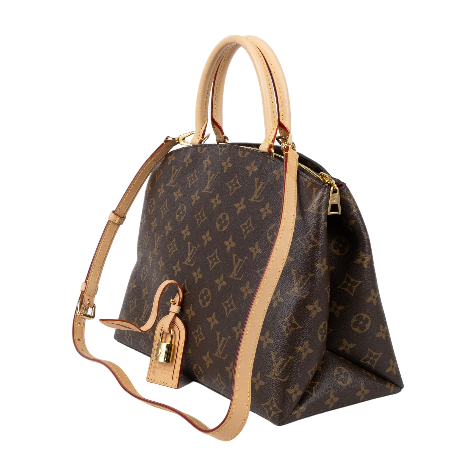 路易威登 LOUIS VUITTON Grand Palais 經典帆布 手提包 肩背包 斜背包 M45898 晶片款  防塵袋/背帶/吊牌/鎖頭/購買證明