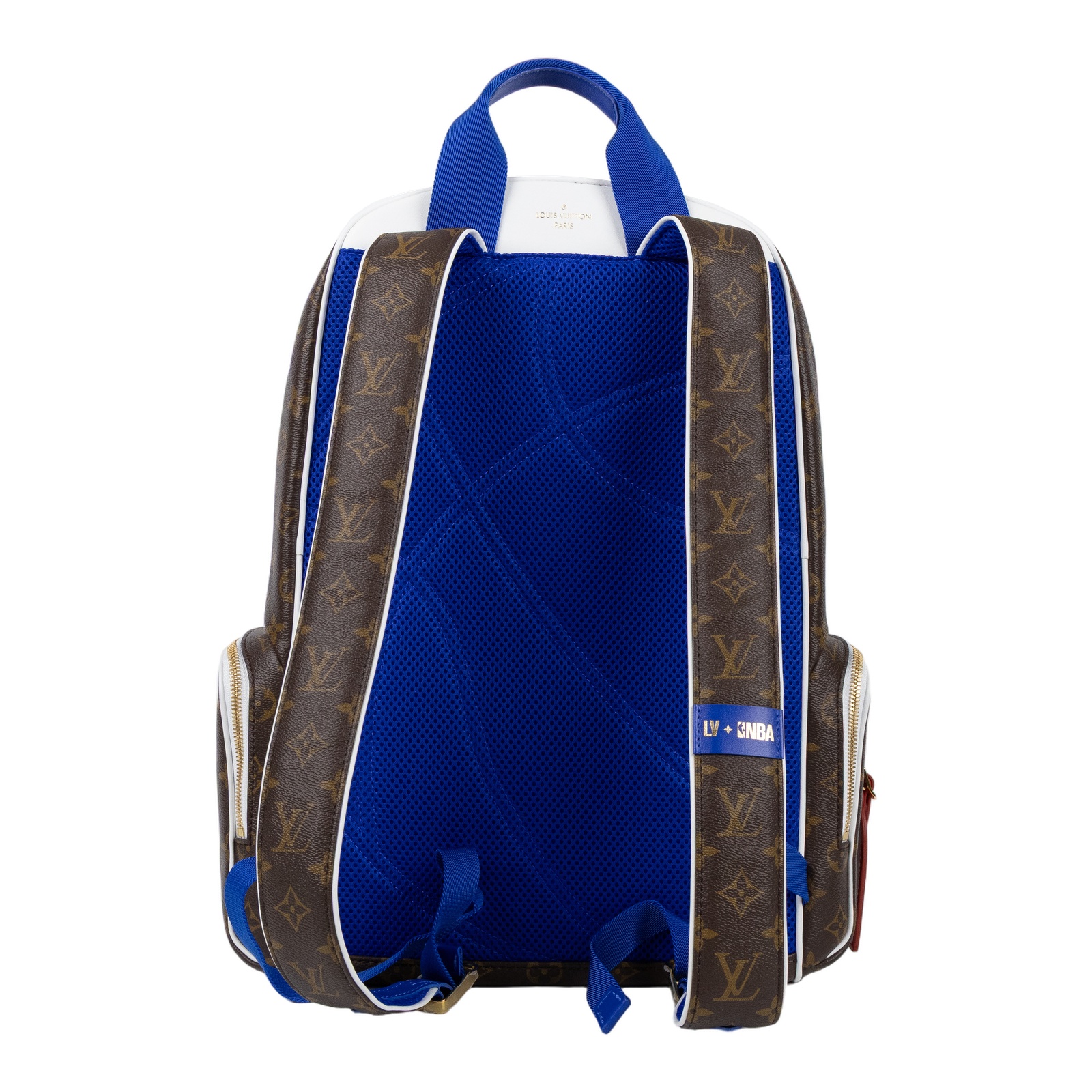 路易威登 LOUIS VUITTON NBA Backpack NV 限量款 雙肩包 後背包 M45581 LV x NBA 聯名原花後背包 防塵袋/吊牌