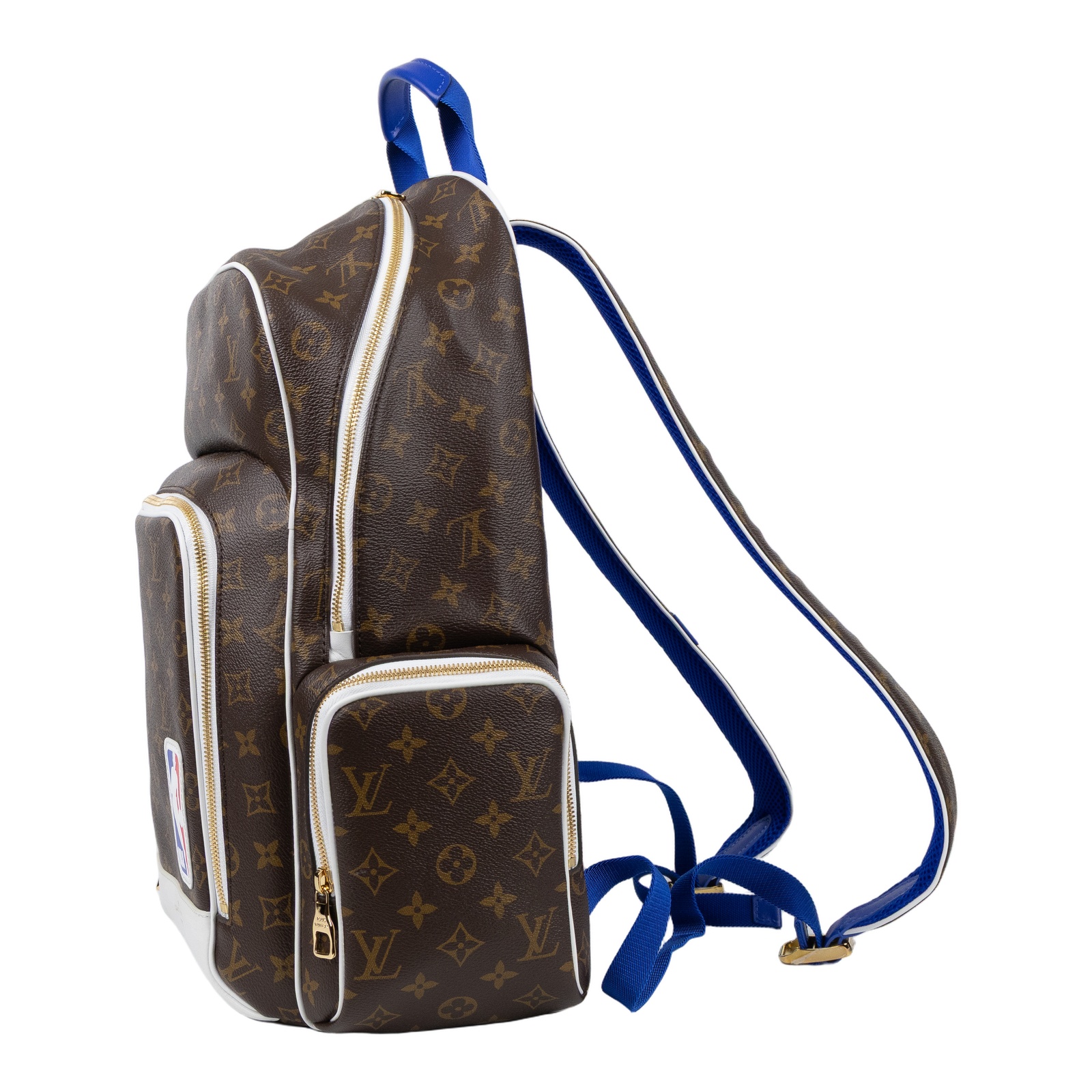 路易威登 LOUIS VUITTON NBA Backpack NV 限量款 雙肩包 後背包 M45581 LV x NBA 聯名原花後背包 防塵袋/吊牌