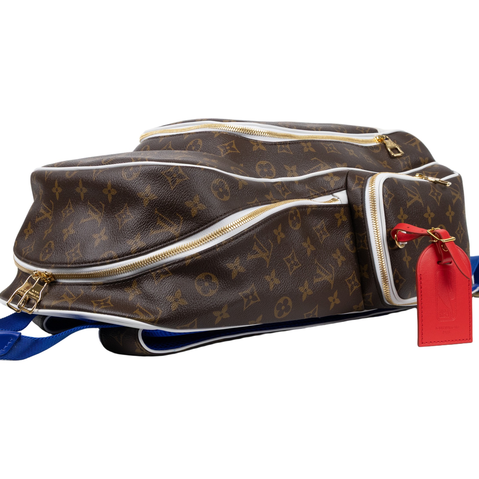 路易威登 LOUIS VUITTON NBA Backpack NV 限量款 雙肩包 後背包 M45581 LV x NBA 聯名原花後背包 防塵袋/吊牌